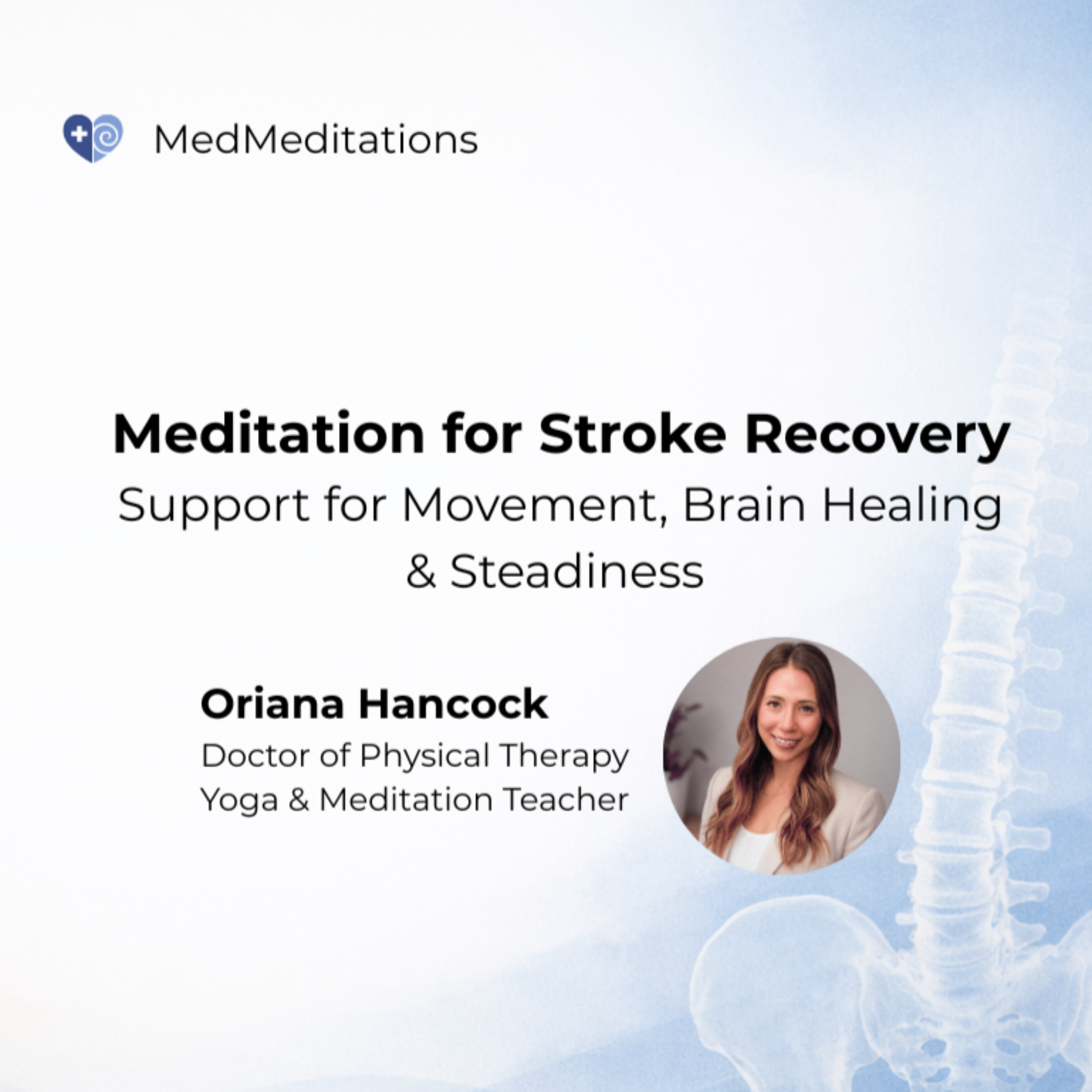 Meditation for Stroke Recovery (9 minutes) | Support for Movement, Brain Healing & Steadiness  episode artwork