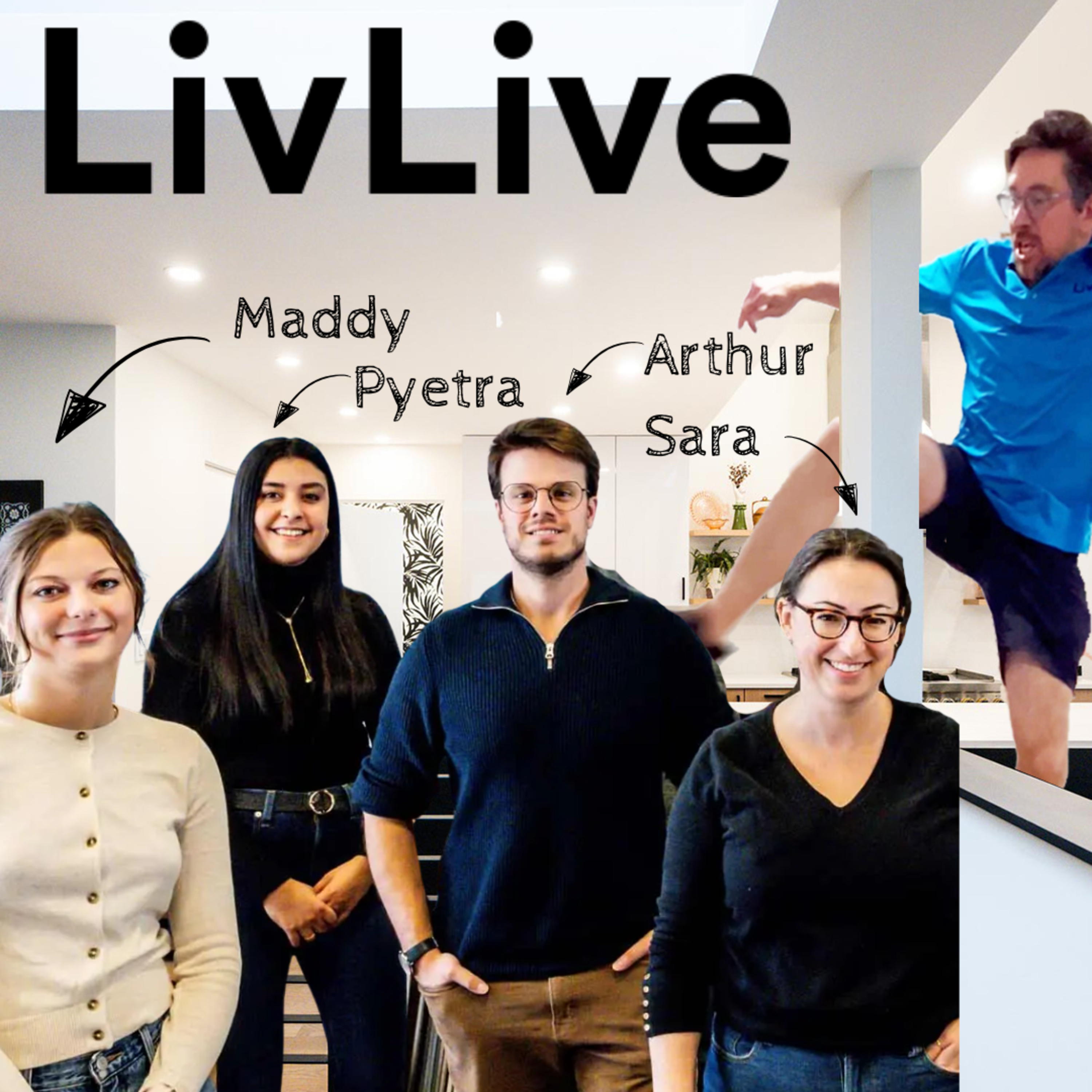 LivLive Ep. 0000019 - Sara, Pyetra, Arthur, & Maddy episode artwork