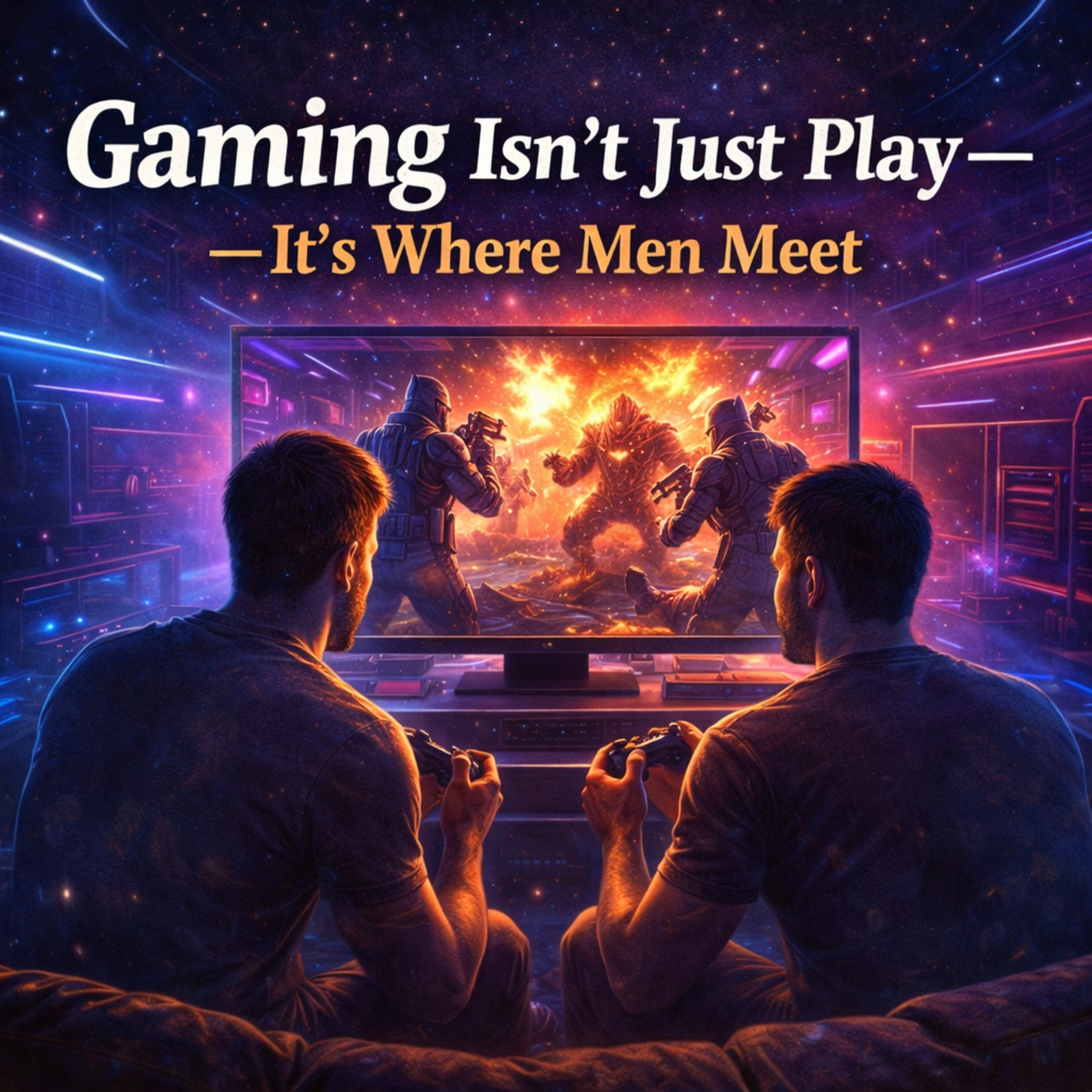 Gaming Isn’t Just Play — It’s Where Men Meet episode artwork