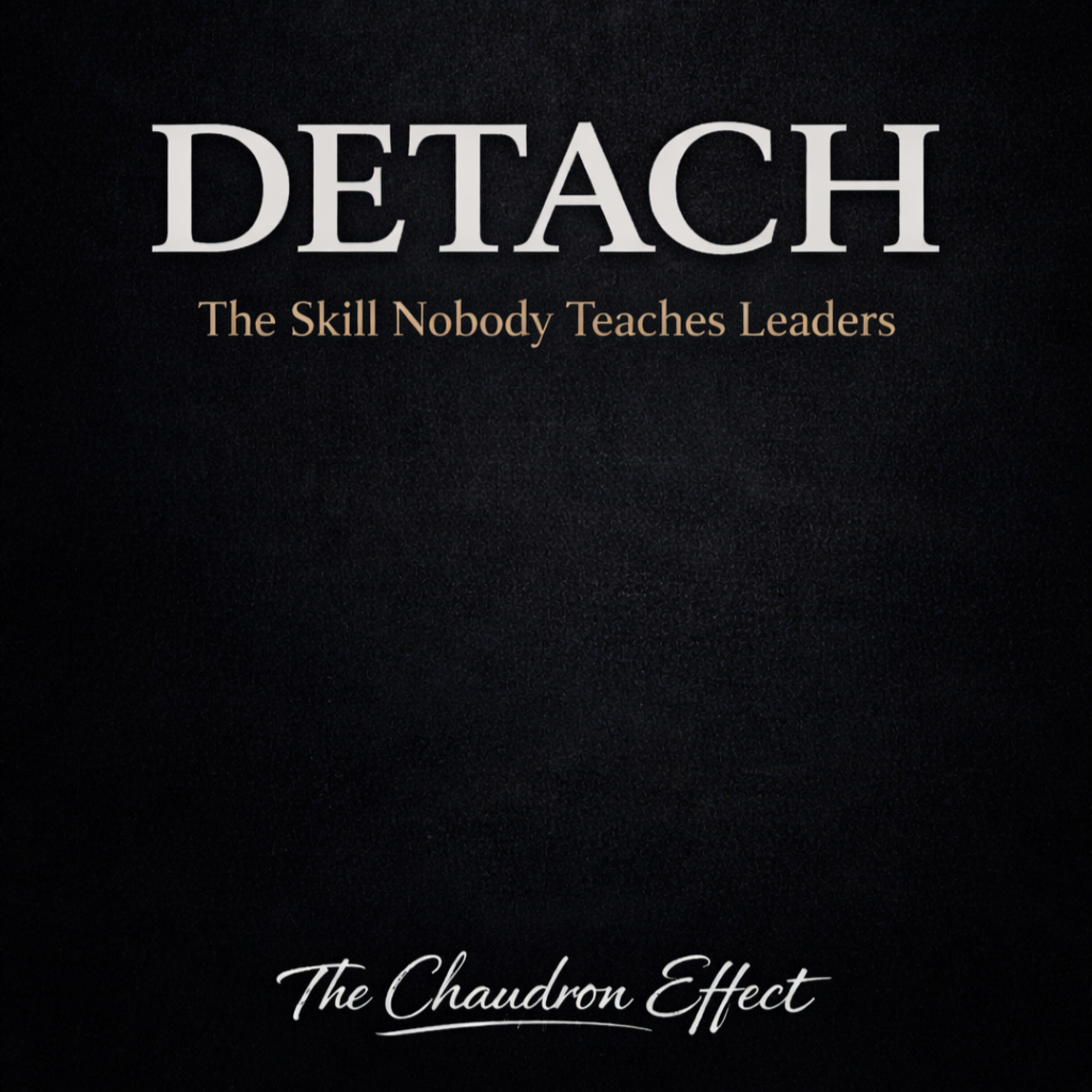 Detach: The Leadership Skill Nobody Teaches episode artwork