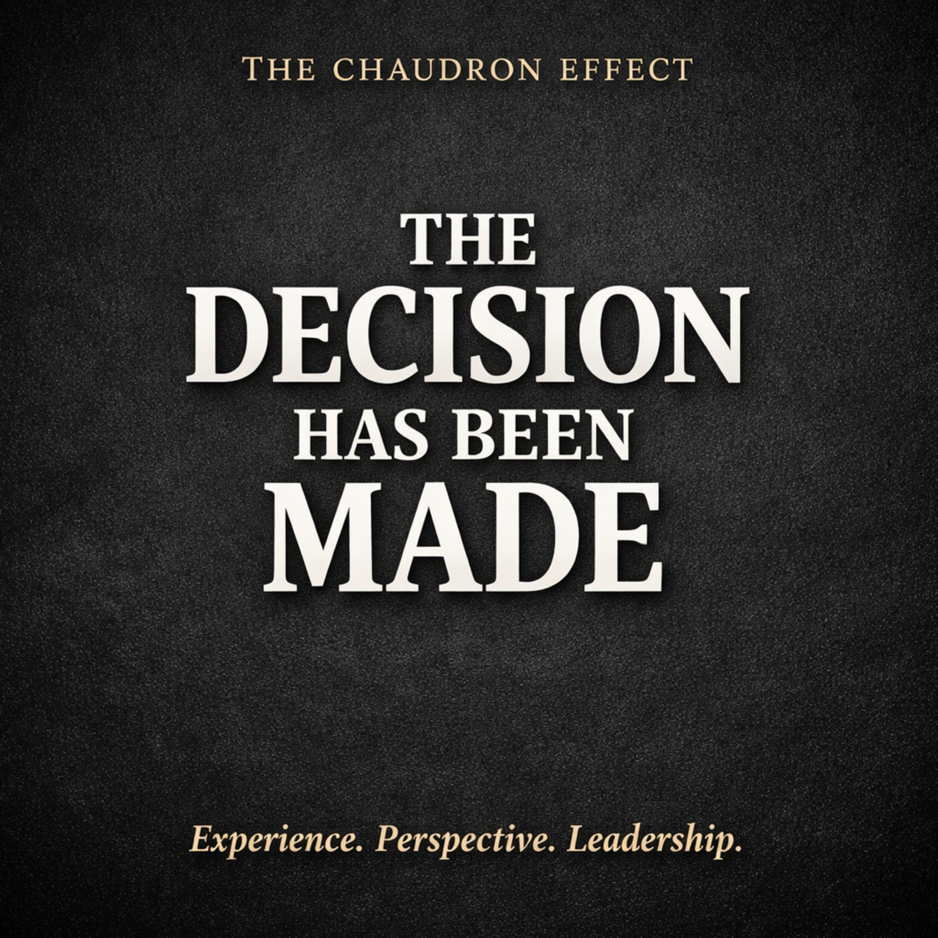 The Decision Has Been Made episode artwork
