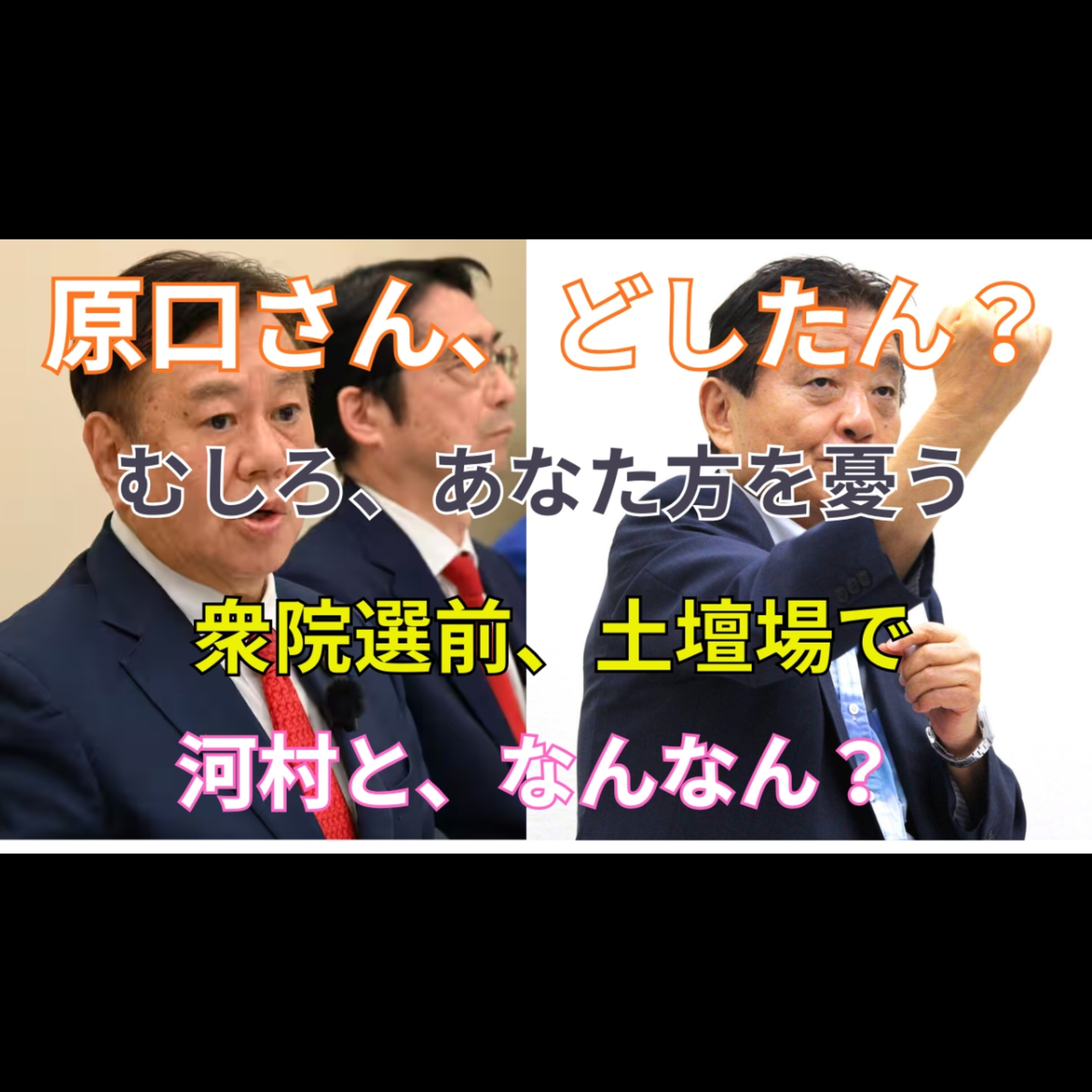 衆院解散直前 原口一博、新党設立へ 河村たかしと合流か ゆうこく連合の行方 episode artwork