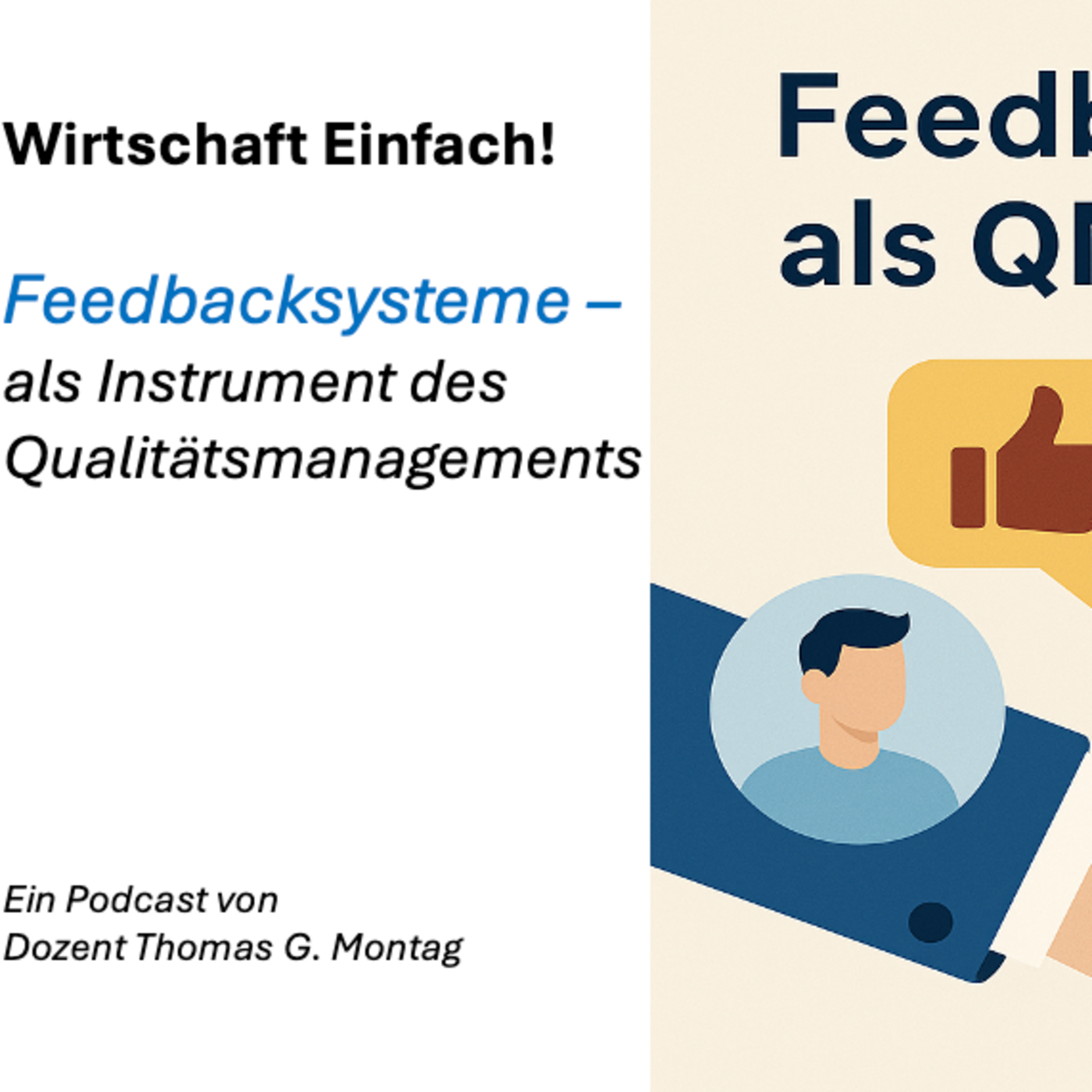 Wirtschaft Einfach! Feedbacksysteme als Instrument des Qualitätsmanagements