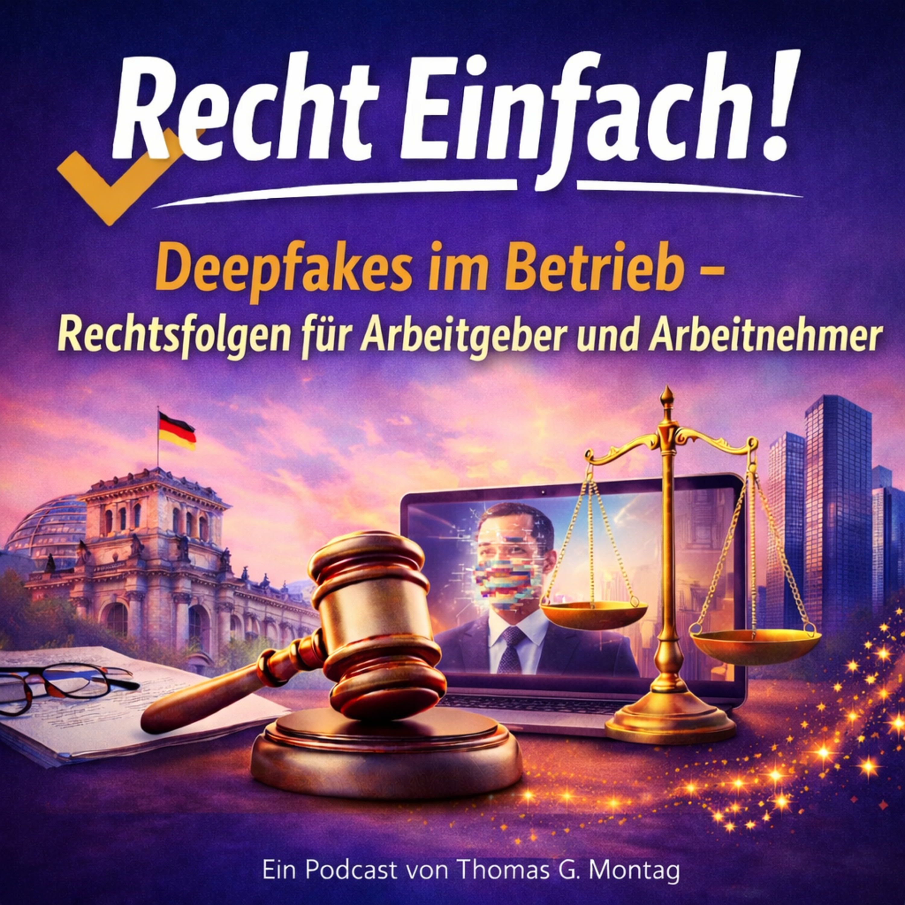 Recht Einfach! Deepfakes im Betrieb – Rechtsfolgen für Arbeitgeber und Arbeitnehmer