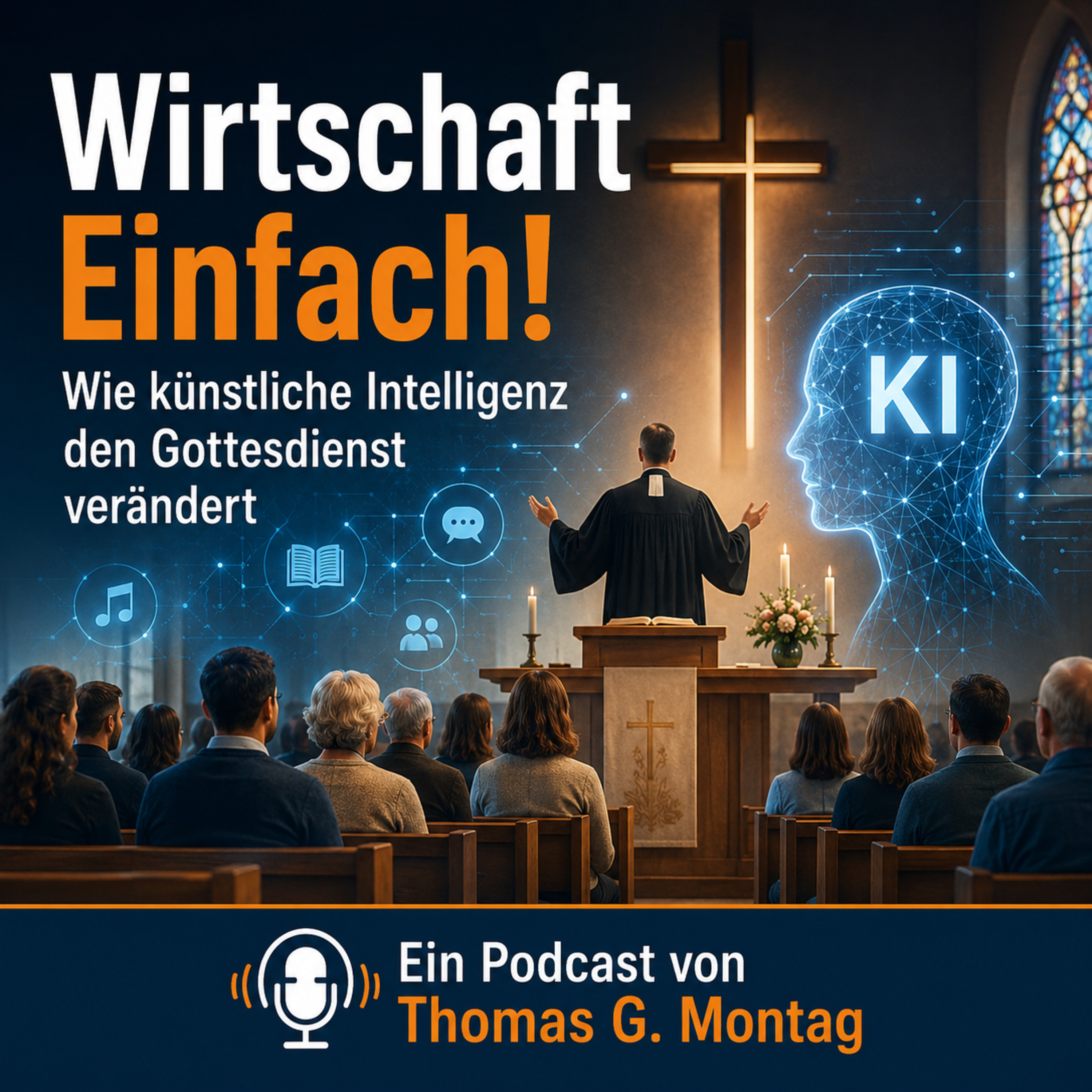 Wirtschaft Einfach! Wie künstliche Intelligenz den Gottesdienst verändert
