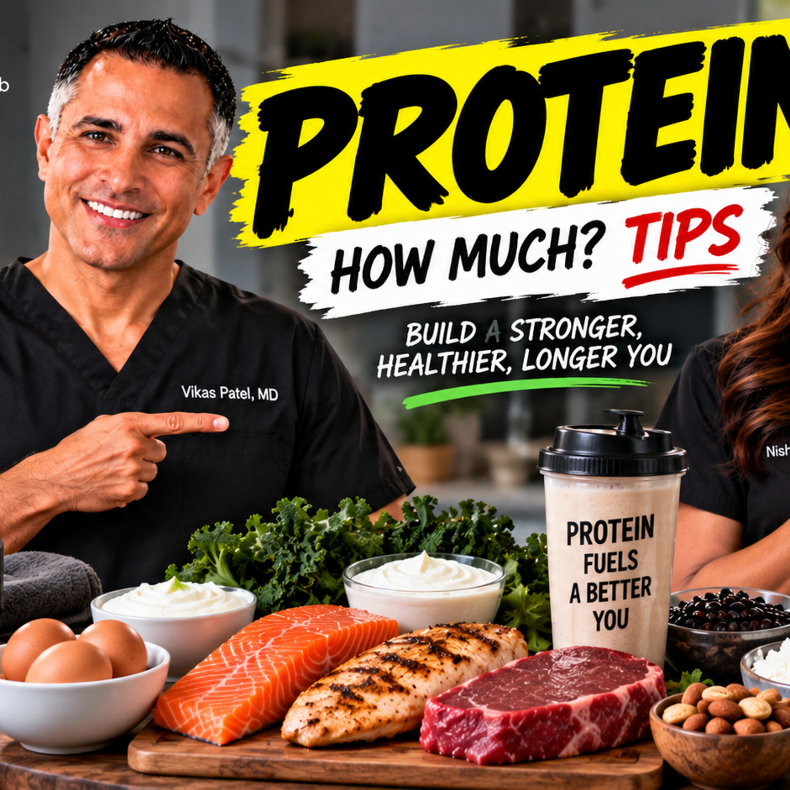 15. Protein 101: From Outdated Guidelines to Optimal Healthspan & Longevity episode artwork