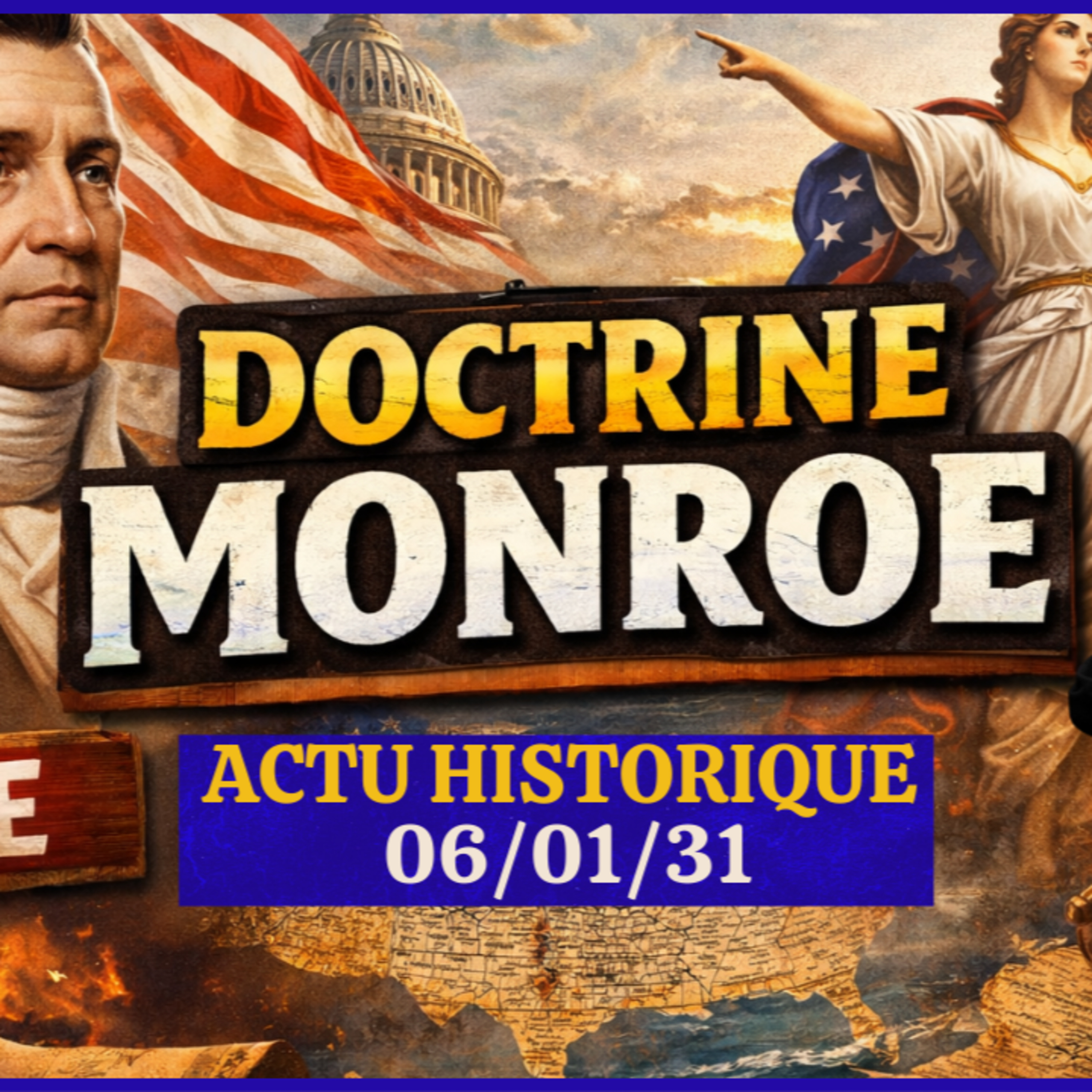 C'est quoi la doctrine Monroe ? - Les voies romaines en live - Bonne année ! Live Actu 6/01/26 episode artwork