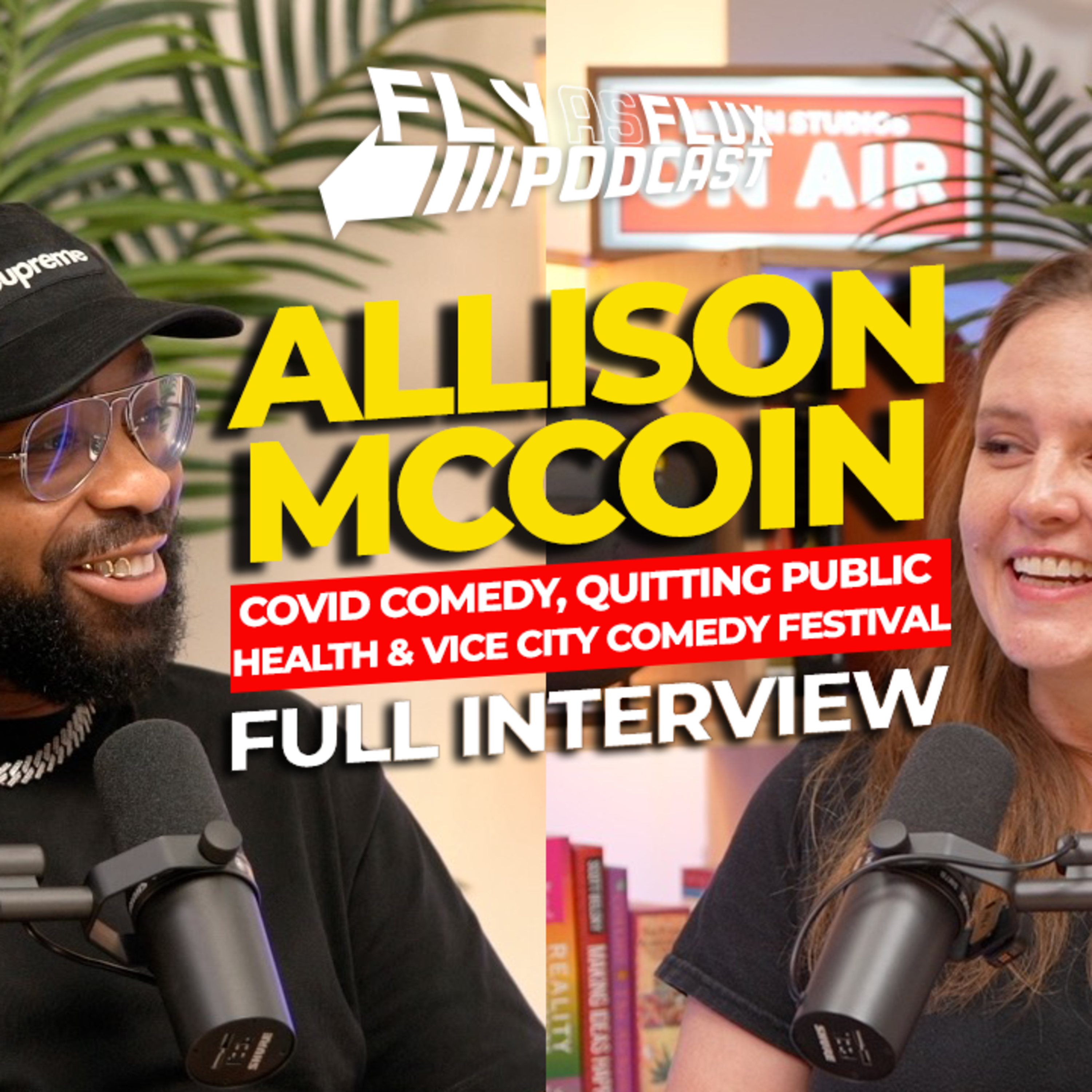 Allison McCoin on COVID comedy, leaving public health, and founding the Vice City Comedy Festival episode artwork