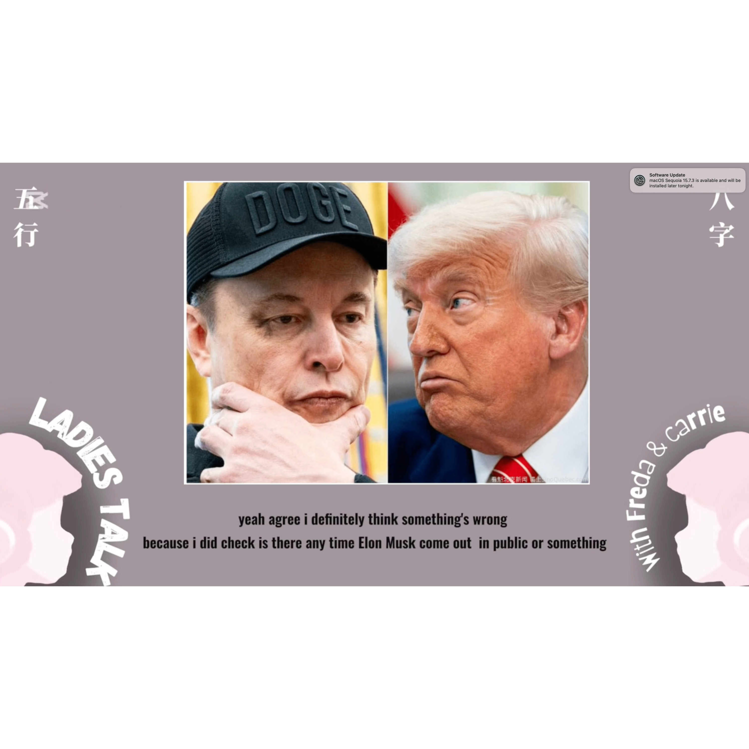 Trump & Musk Jia + Ji Mashup: To be or Not PART1 episode artwork
