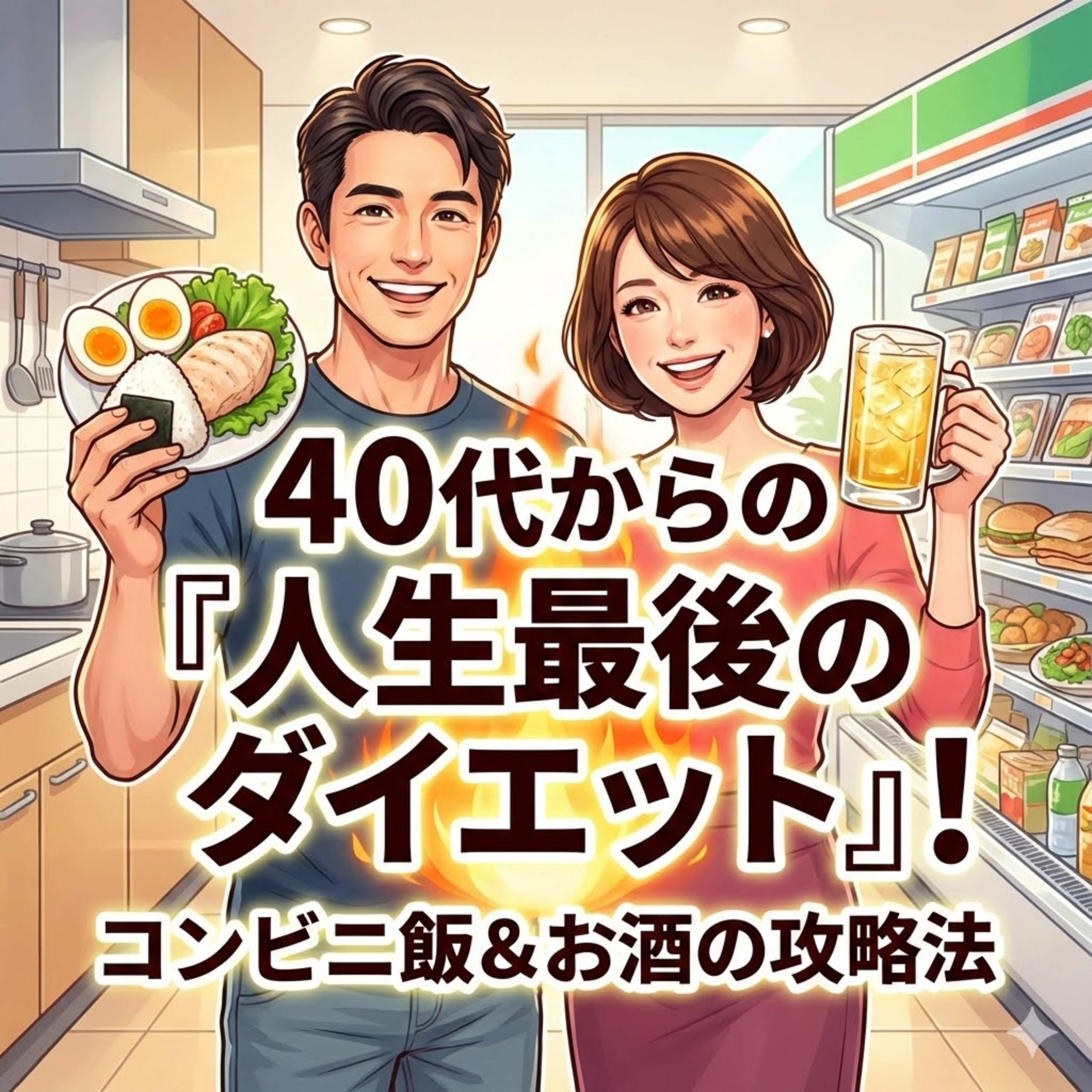 40代からの「人生最後のダイエット」コンビニ飯＆お酒の攻略法 episode artwork