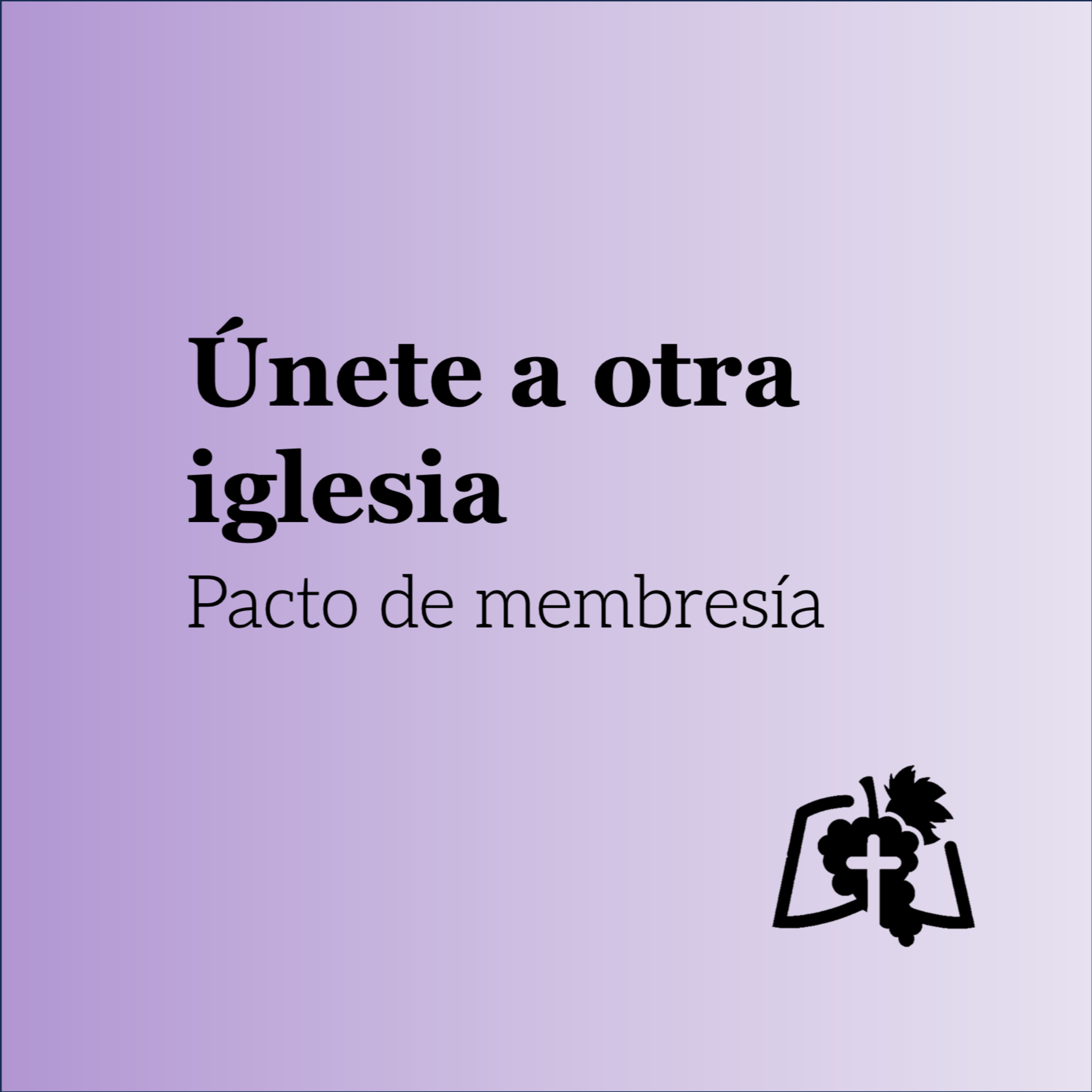 Únete a otra iglesia (Hechos 2:40-42; Hebreos 10:23-25) episode artwork