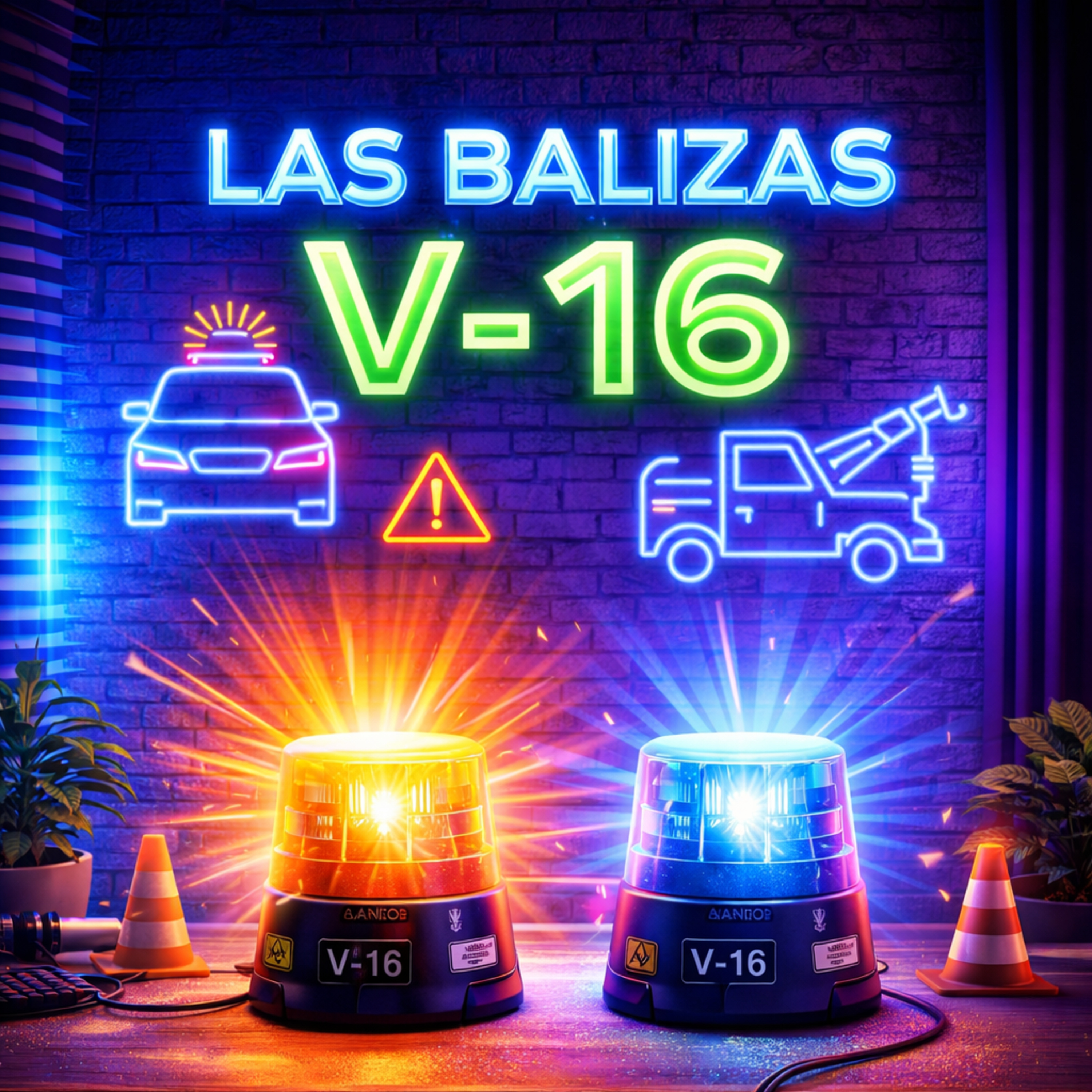 Llegan las balizas V-16 episode artwork