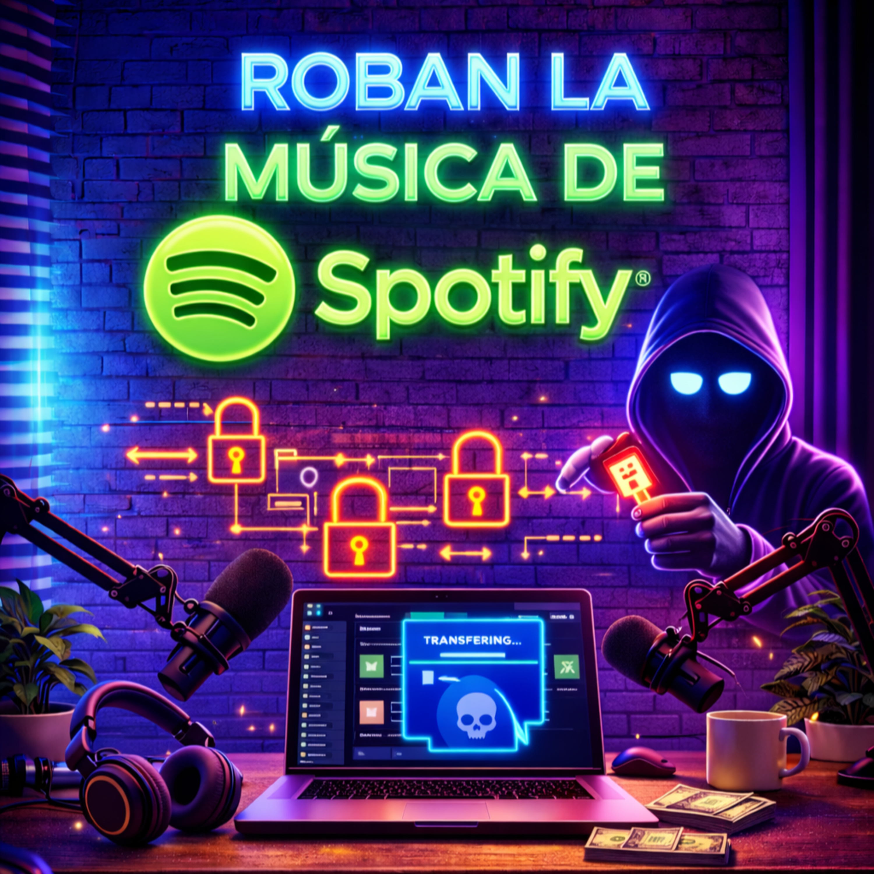 Roban la colección musical completa de Spotify episode artwork
