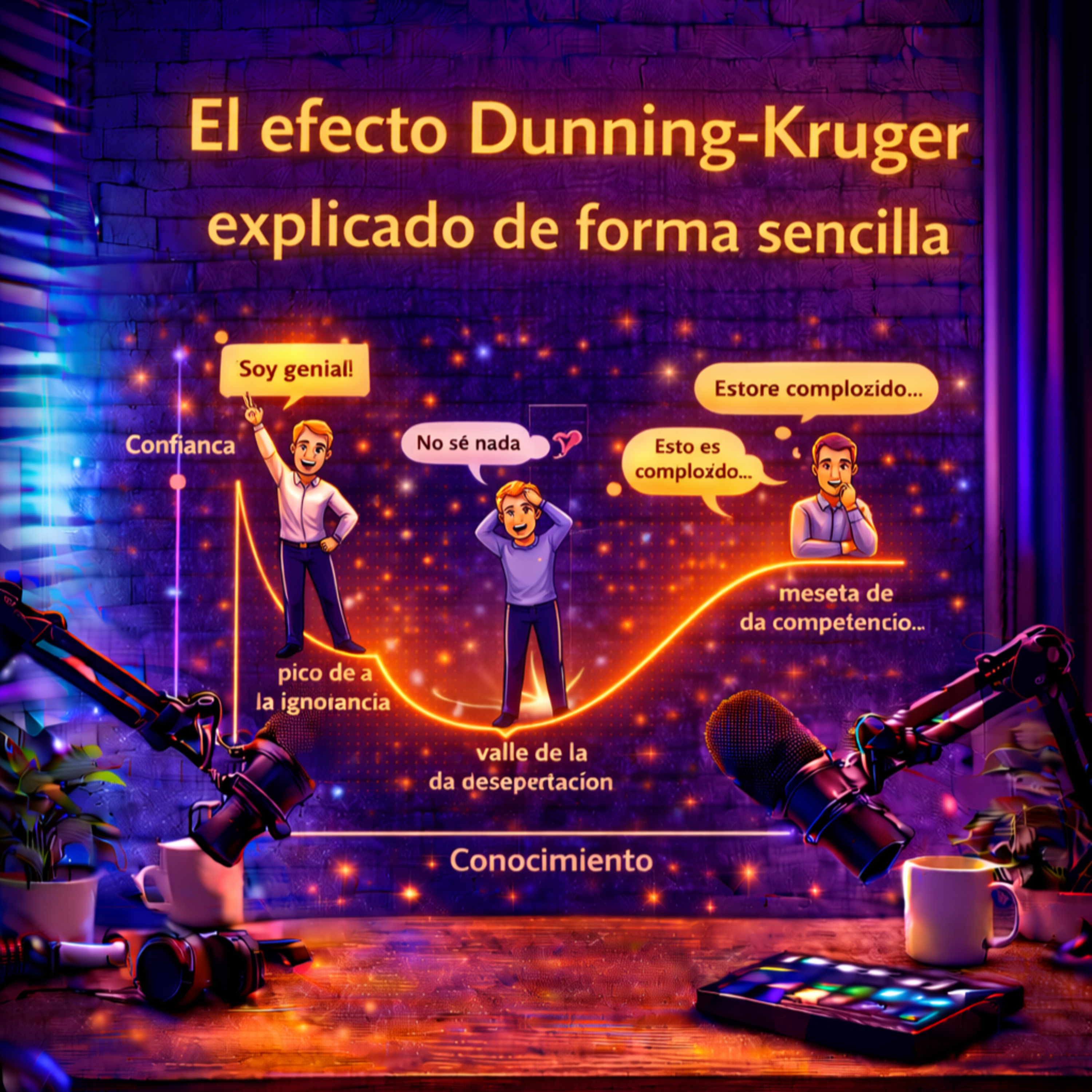 EL EFECTO DUNNING-KRUGER: CUANDO LA CONFIANZA ENGAÑA 🧠 episode artwork