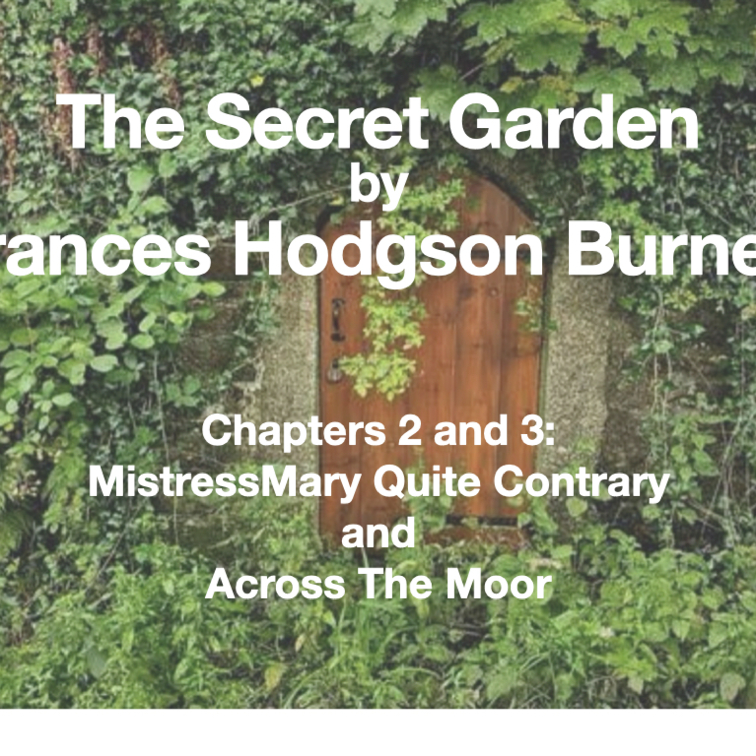 Chapters 2 and 3: The Secret Garden  episode artwork