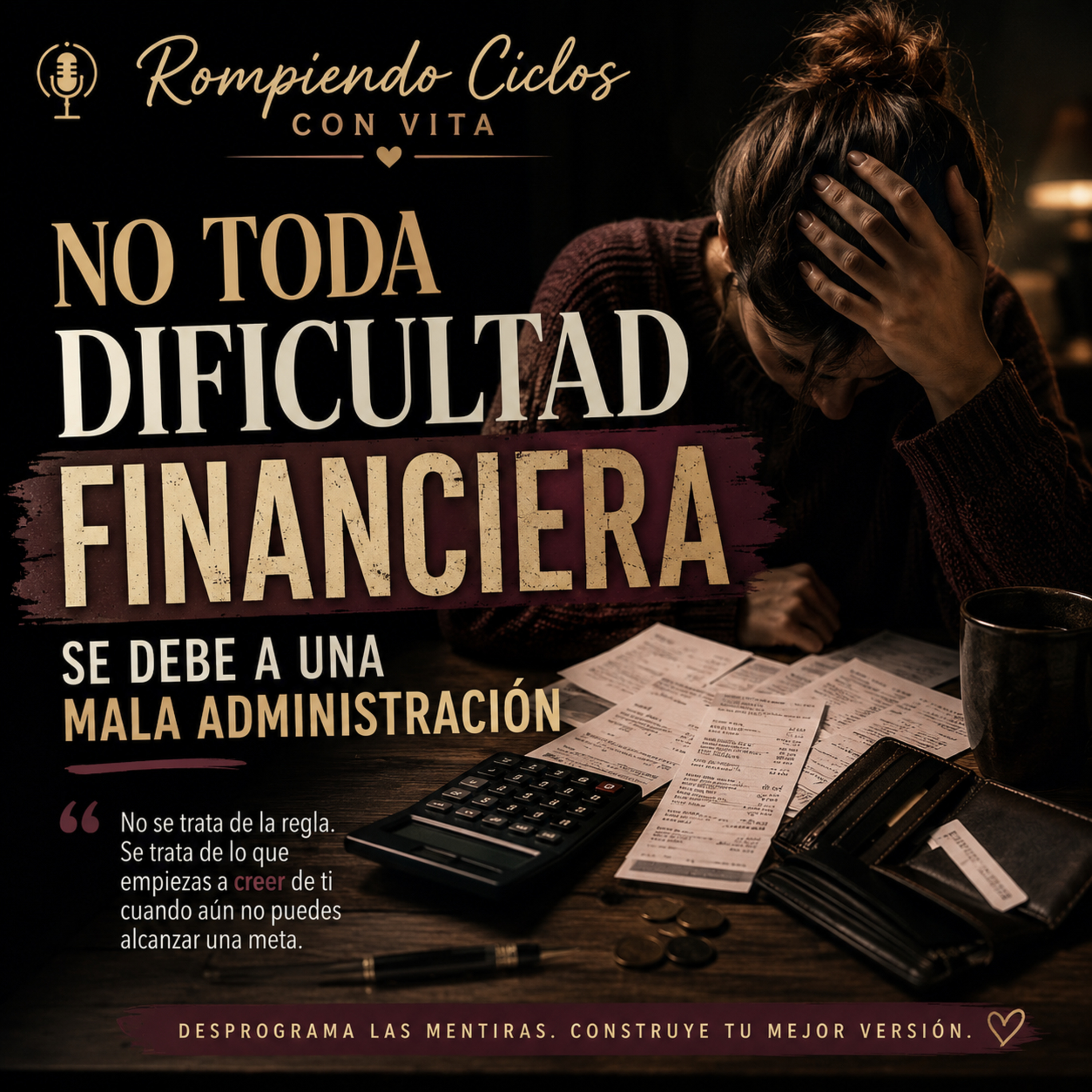 No toda dificultad financiera se debe a una mala administración