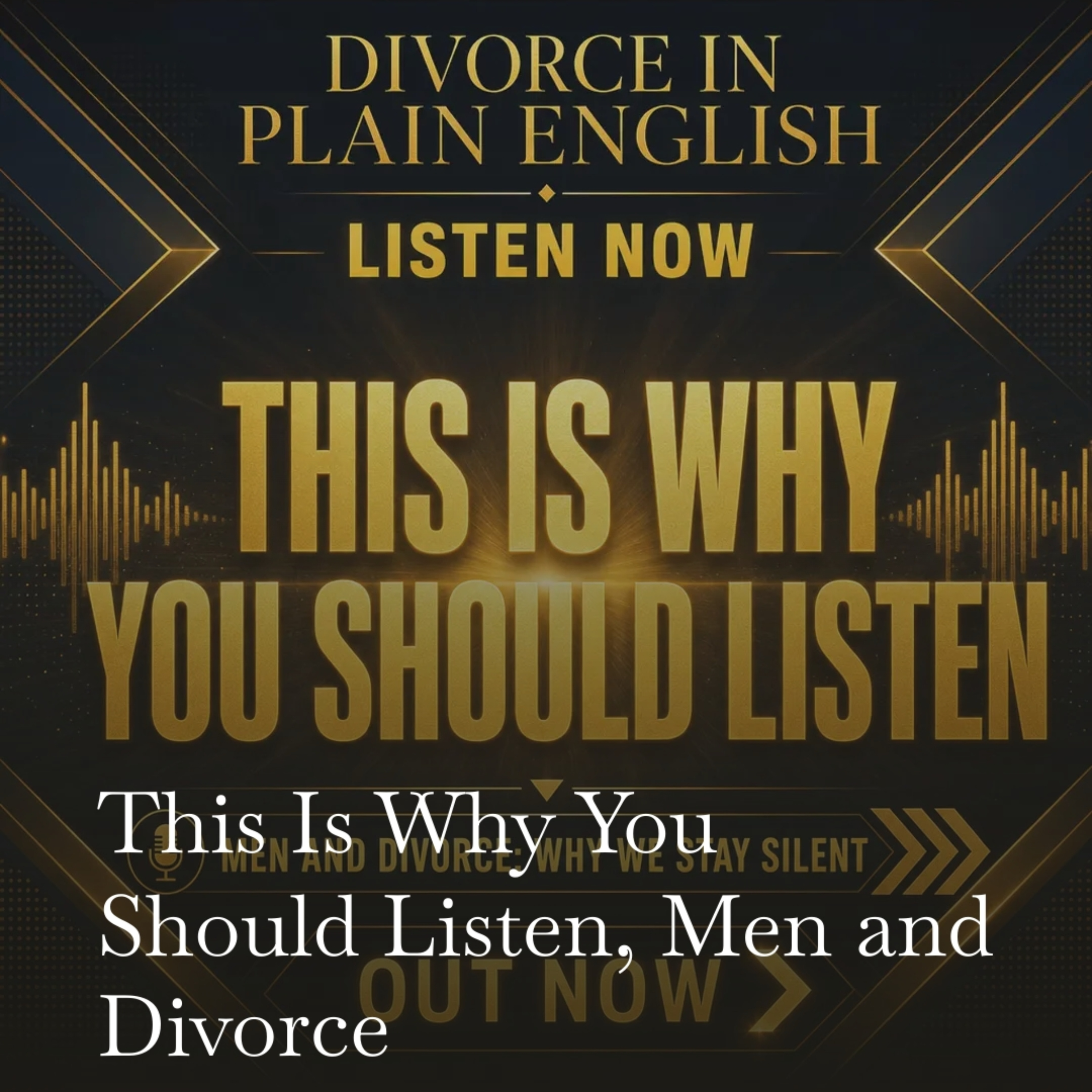 Season 2, Episode 5 - Men and Divorce: Why We Stay Silent (And the Cost of That) episode artwork
