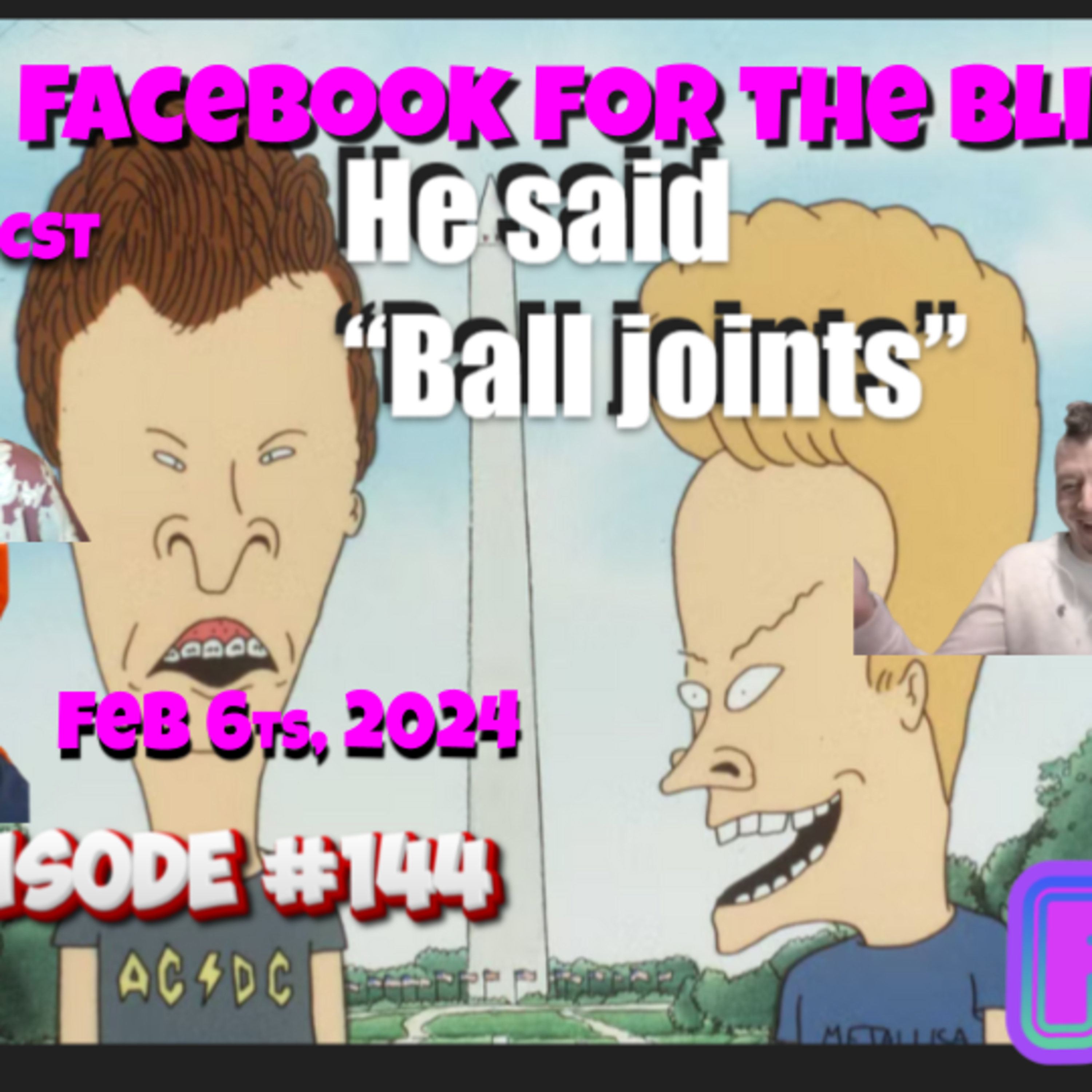 02-06 Swift Jump Around Episode and find out (#144) VIDEO podcast for the visually & Facebok impaird episode artwork