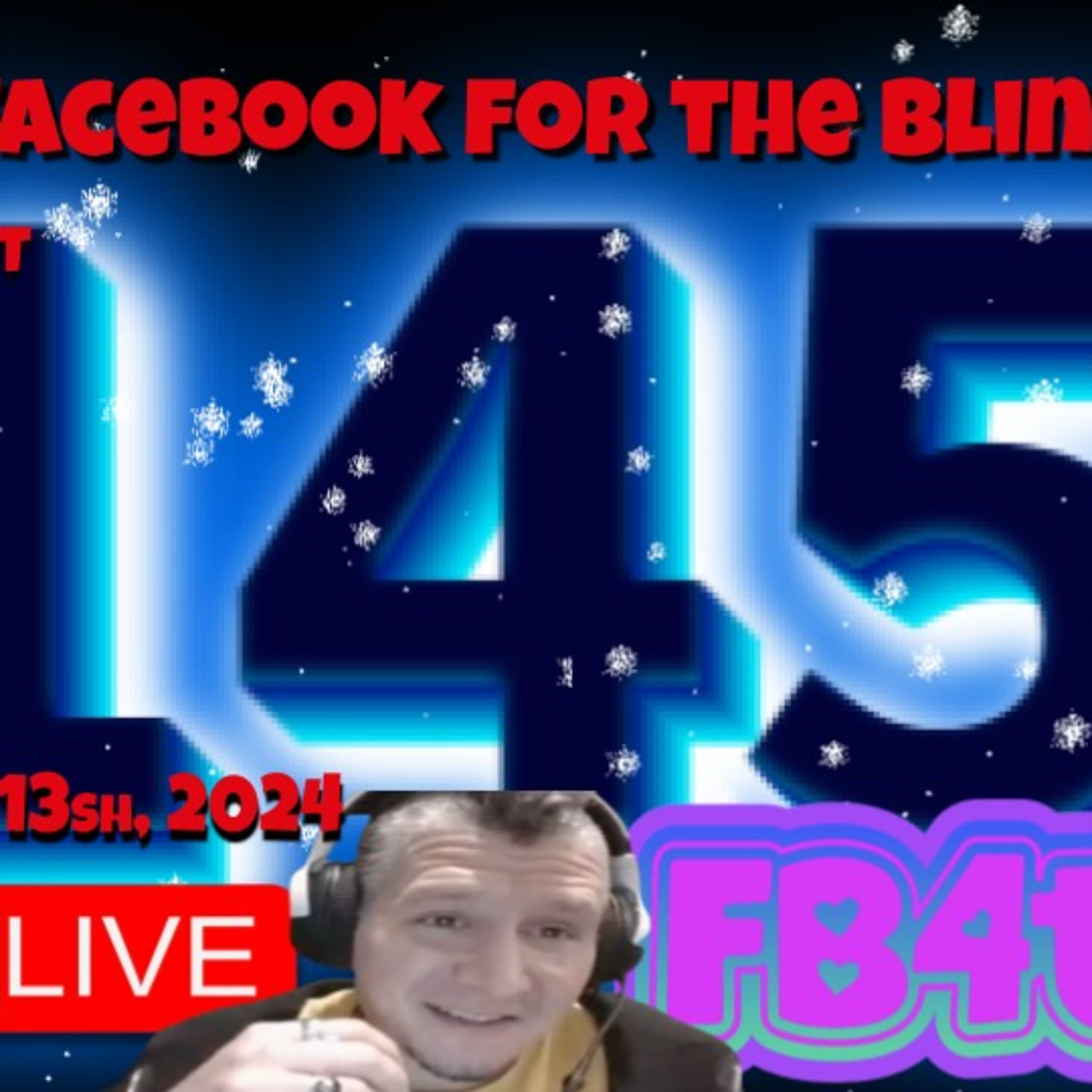 02-13 Momentary Lapse of Biden Episode (#145) FB4tB VIDEO podcast 4 the visually & Facebook impaired episode artwork