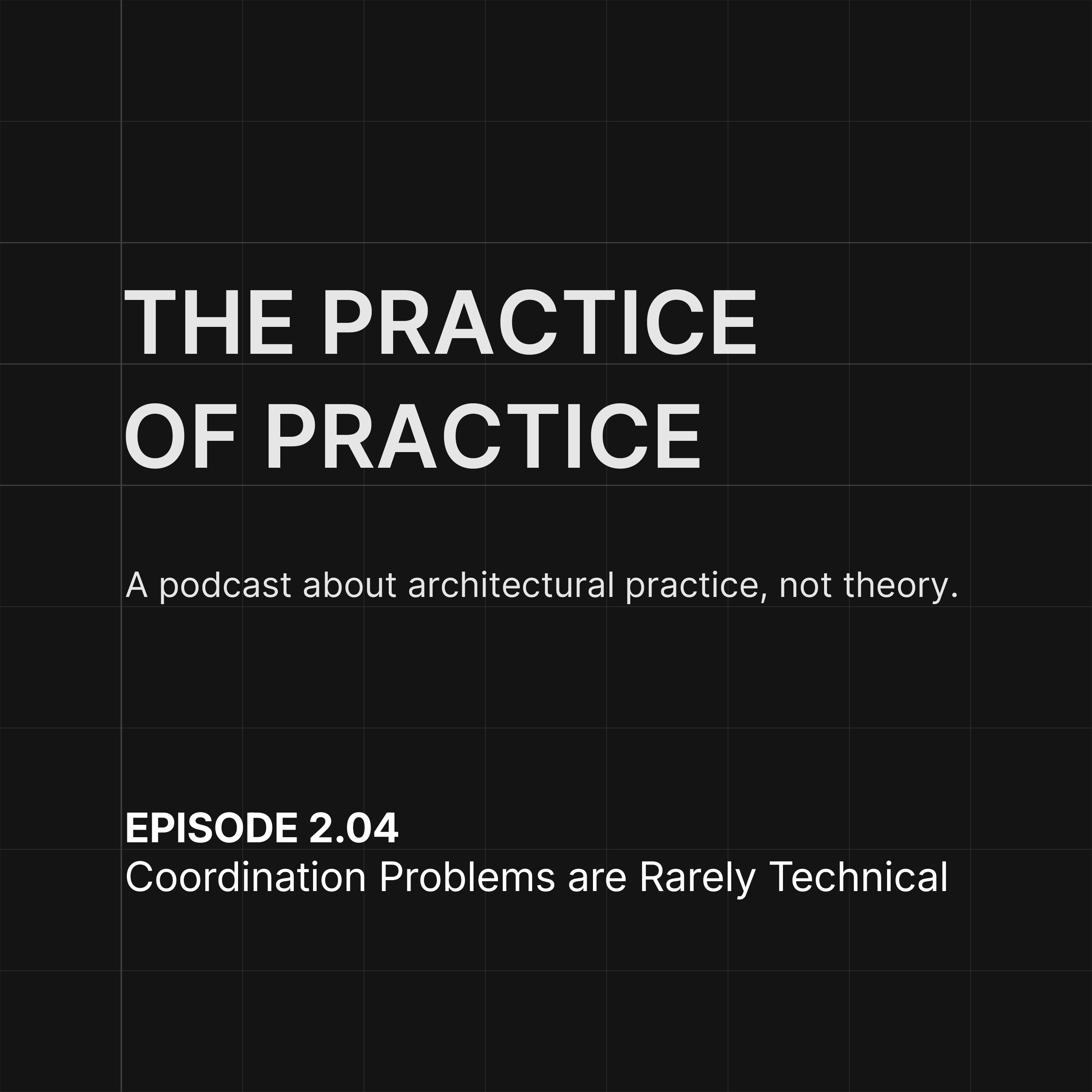 Coordination Problems Are Rarely Technical