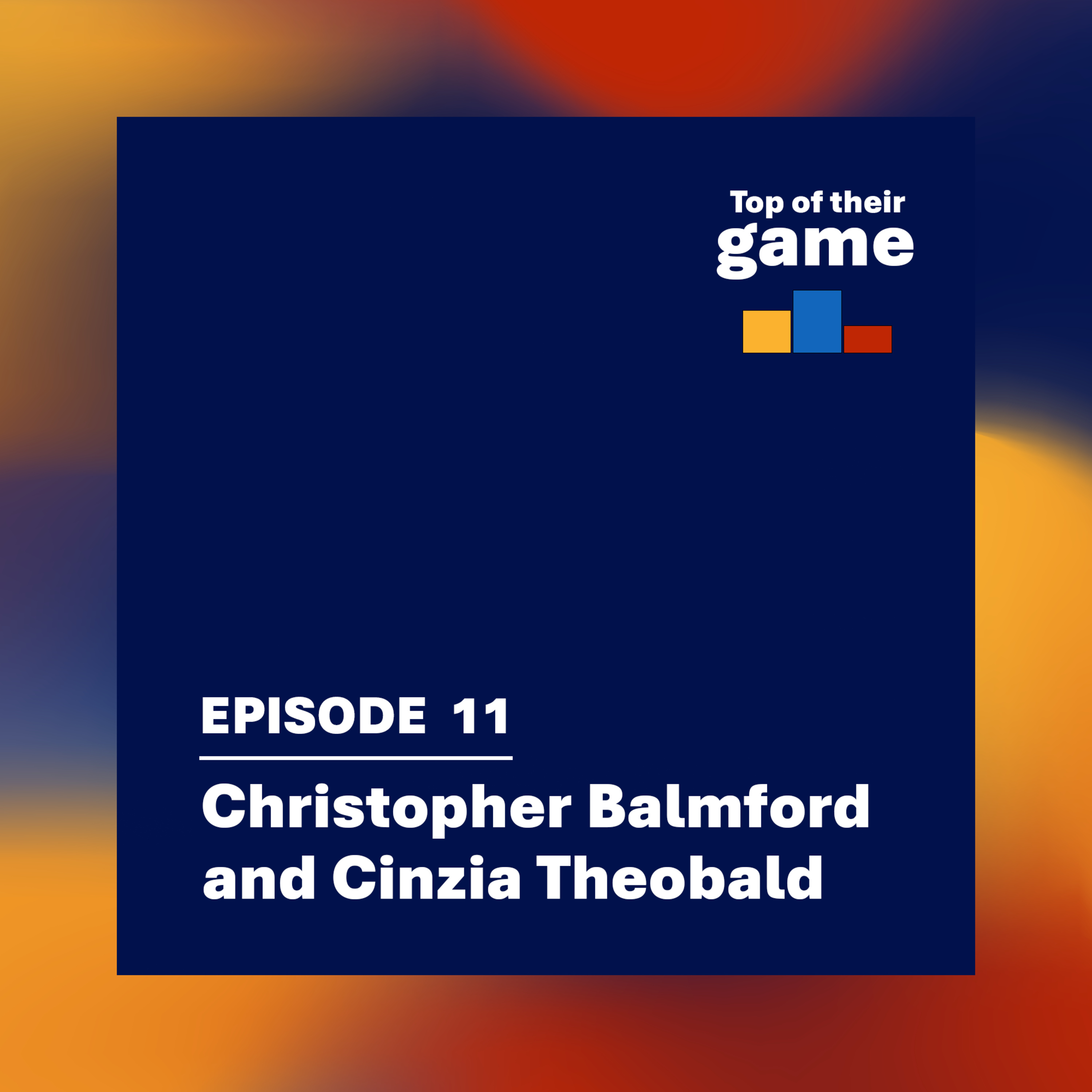 Christopher Balmford and Cinzia Theobald episode artwork