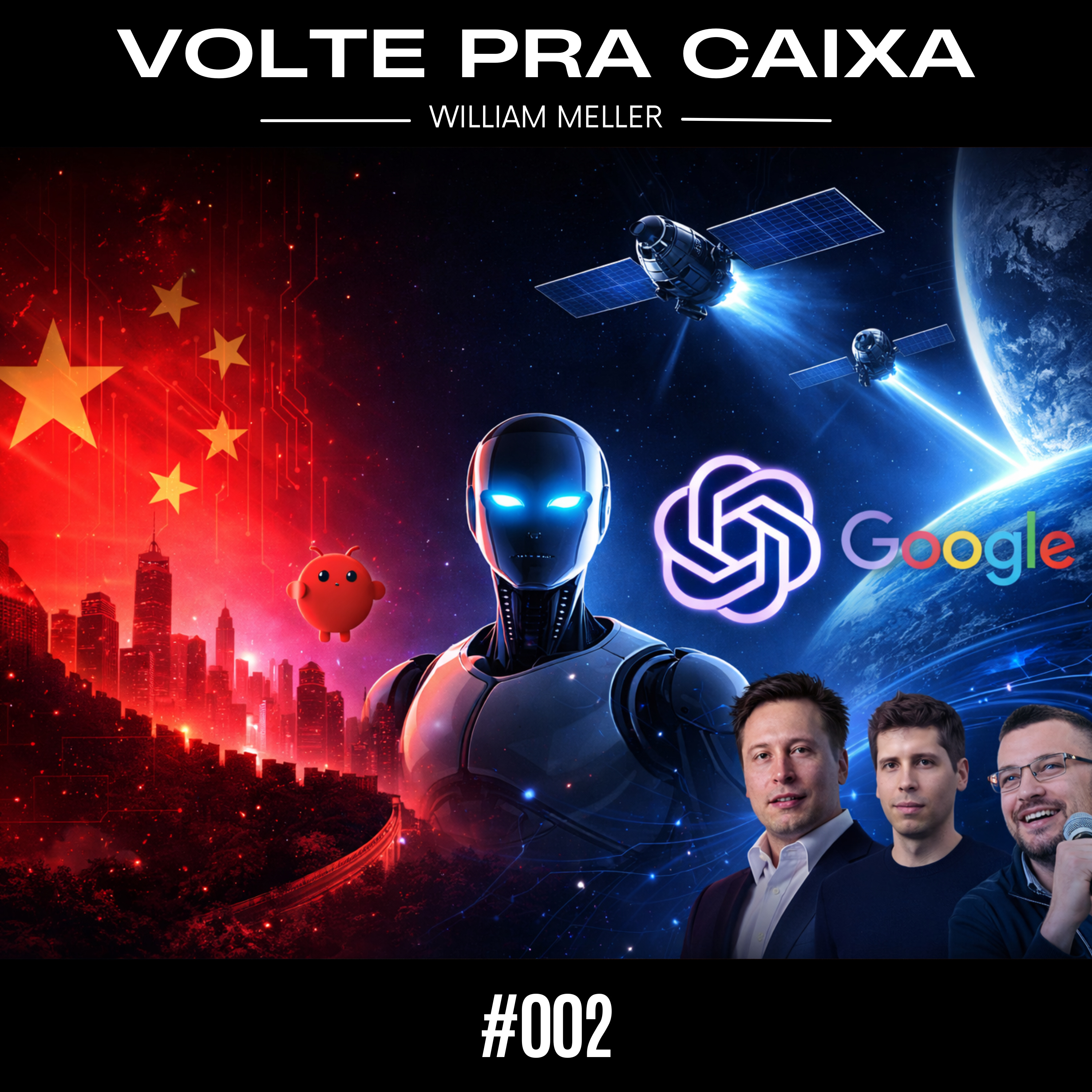 #002 - China Não Quer Ser Copiada, OpenClaw na OpenAI, Servidores Sobem ao Espaço e 96% dos Engenheiros Desconfiam da IA