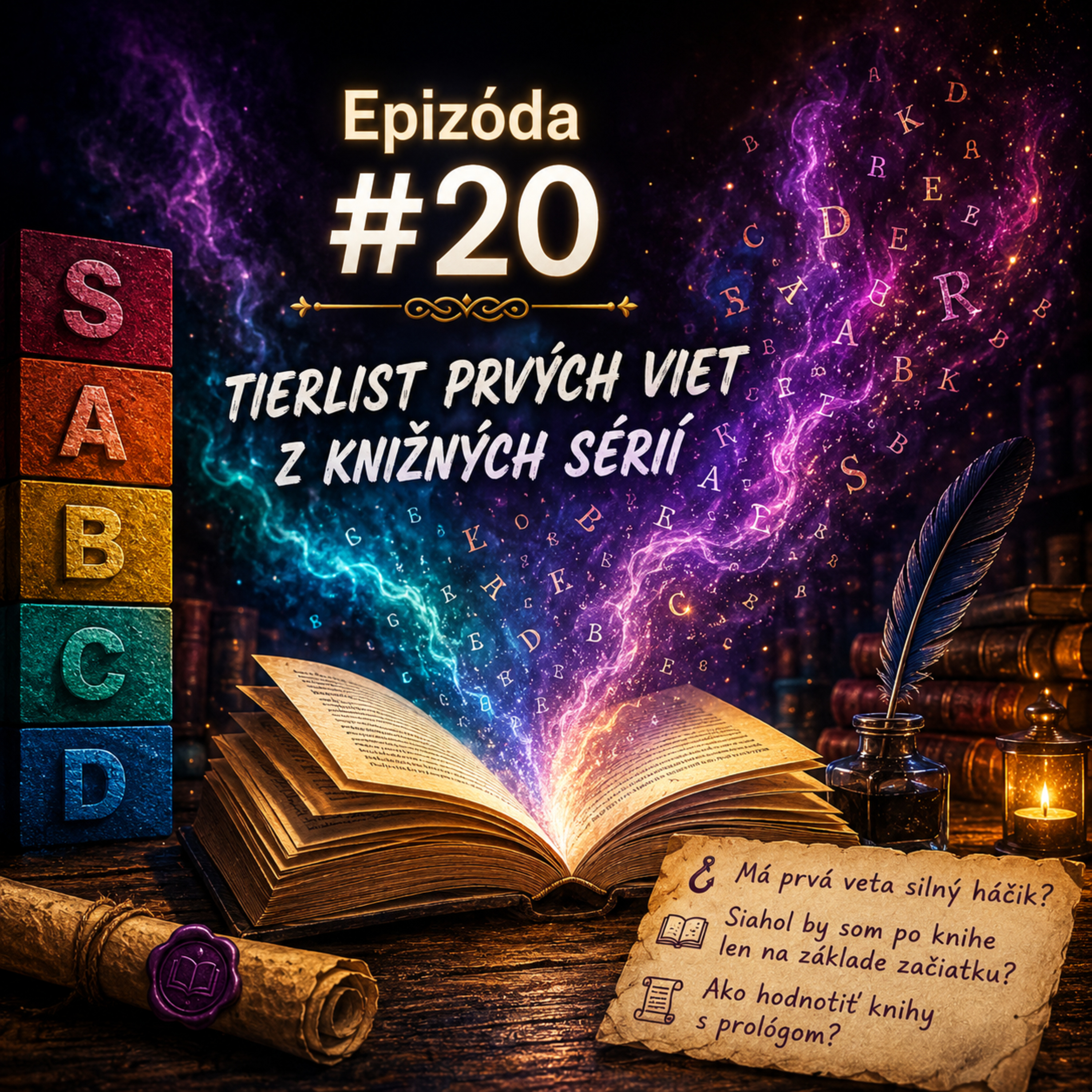 Má prvá veta silu vás okamžite vtiahnuť? Pokračujeme s Tierlistom (Ep.20) episode artwork
