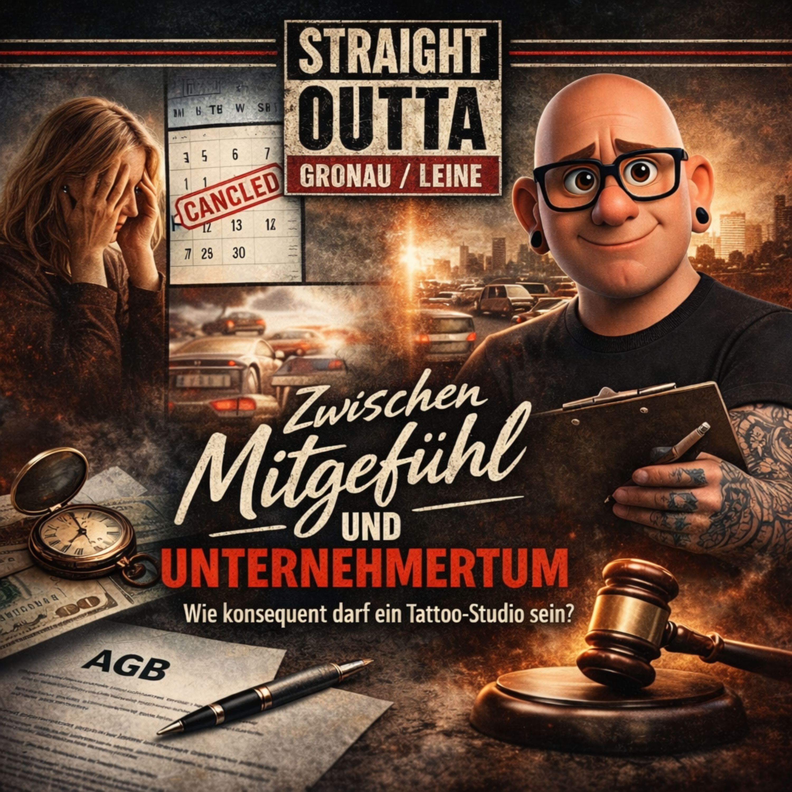 Zwischen Mitgefühl und Unternehmertum - Wie konsequent darf ein Tattoo Studio sein? episode artwork