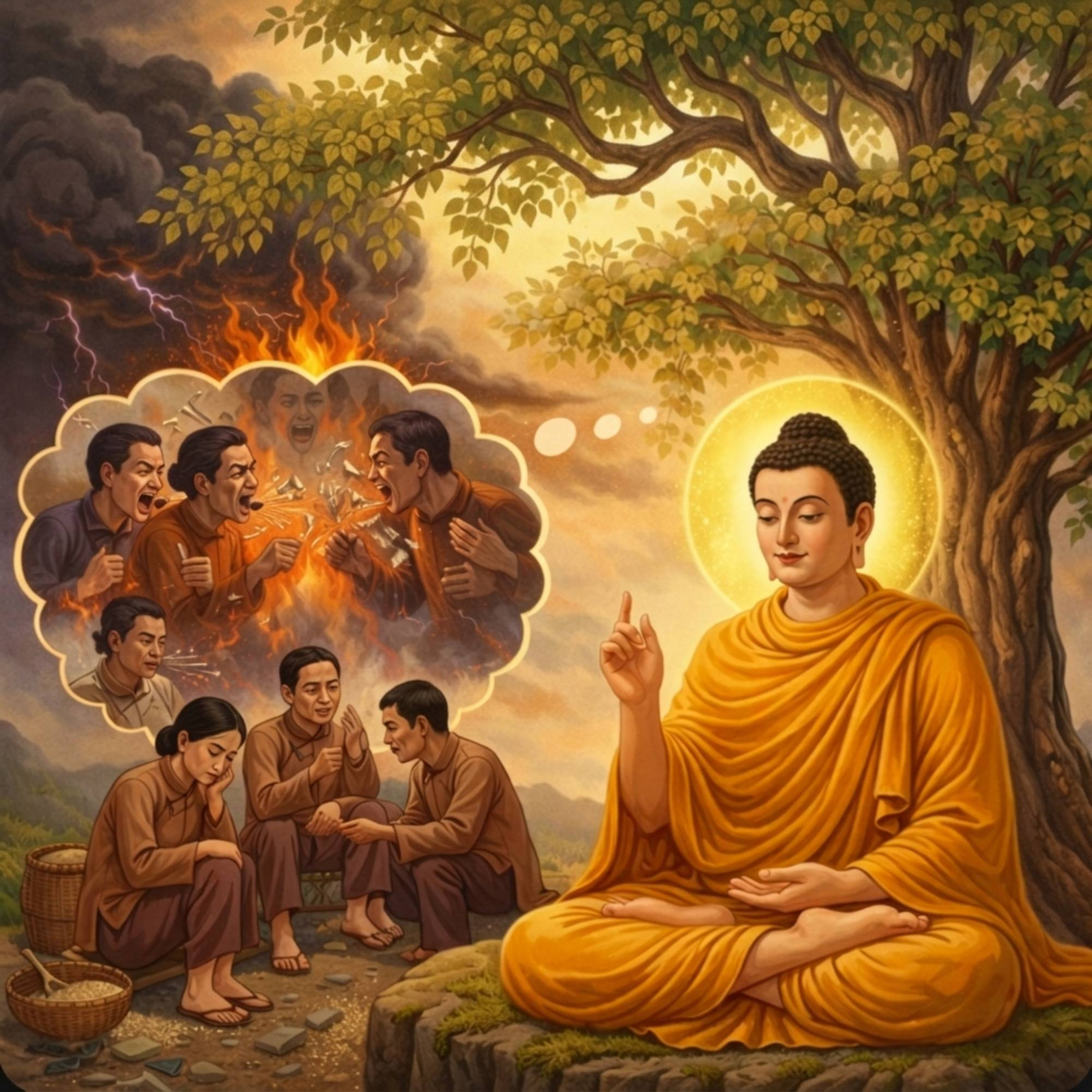 386. VÔ PHÚC ĐÁO TỤNG ĐÌNH