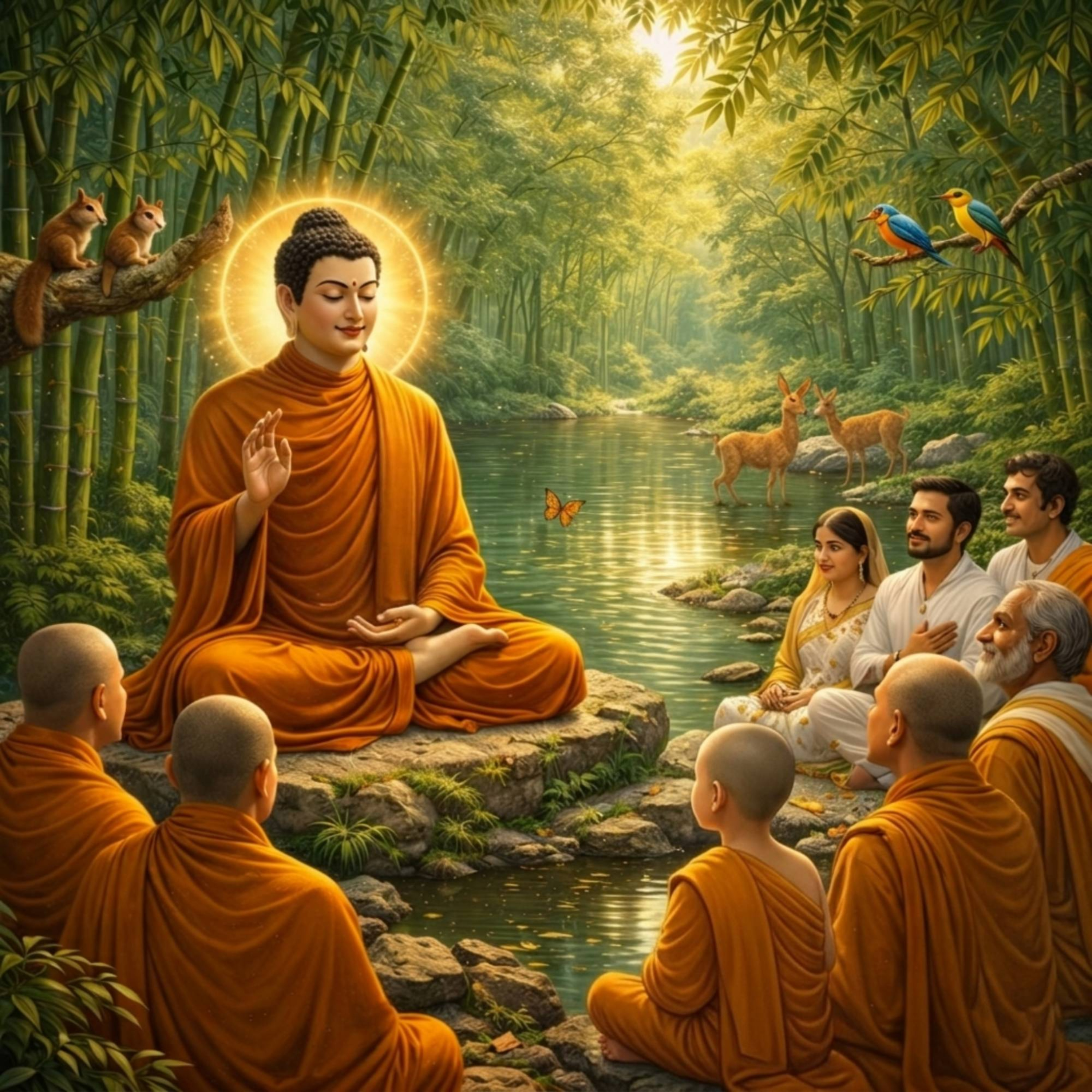 401. ĐỜI SỐNG PHÚC ĐỨC AN LẠC, RÈN ĐẠO ĐỨC BẬC PHẠM TRÚ THÁNH TRÚ, KHÔNG TU ÉP THÂN TÂM TIÊU CỰC, YẾM THẾ