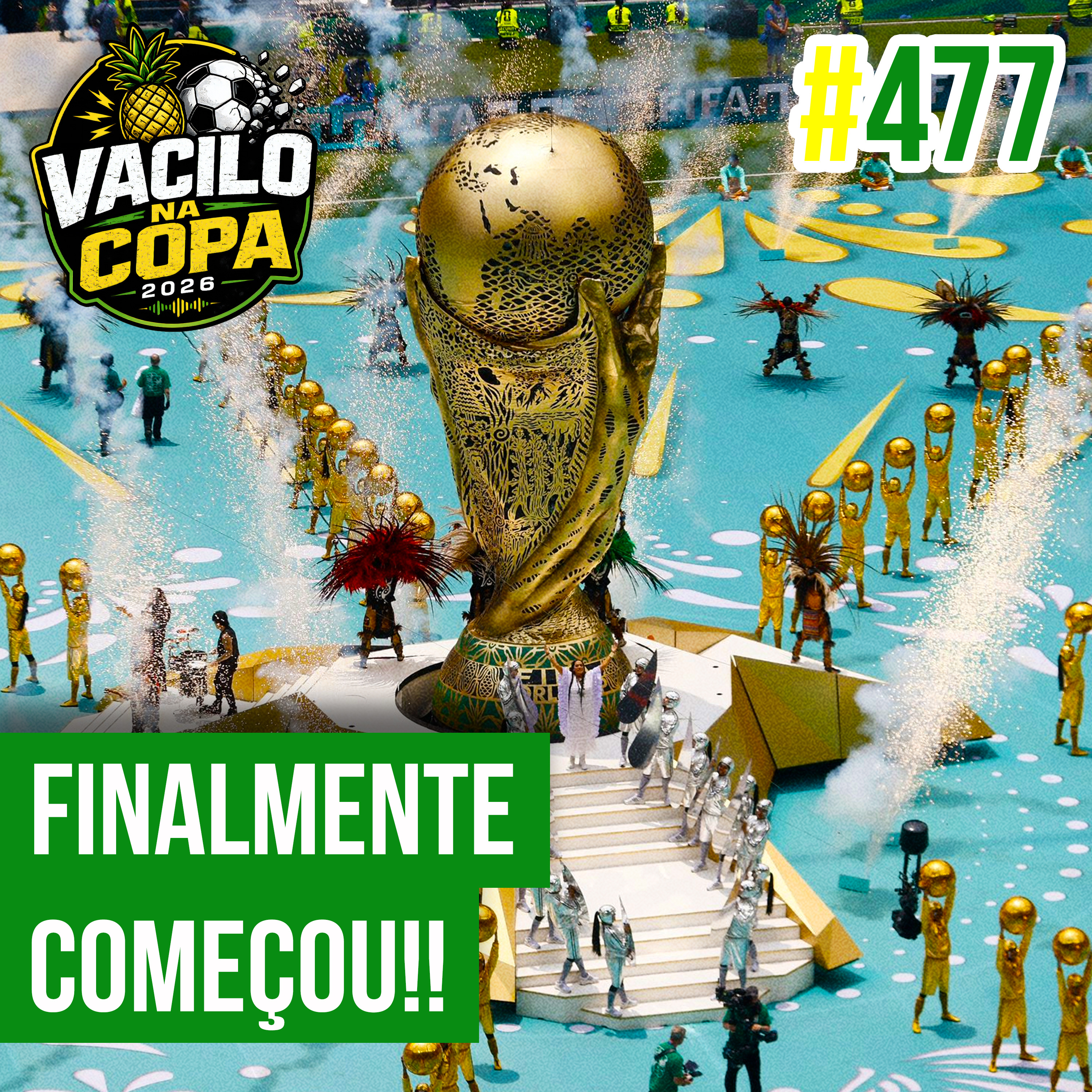 Decrépitos 477 - VACILO NA COPA 03 - Finalmente Começou!!