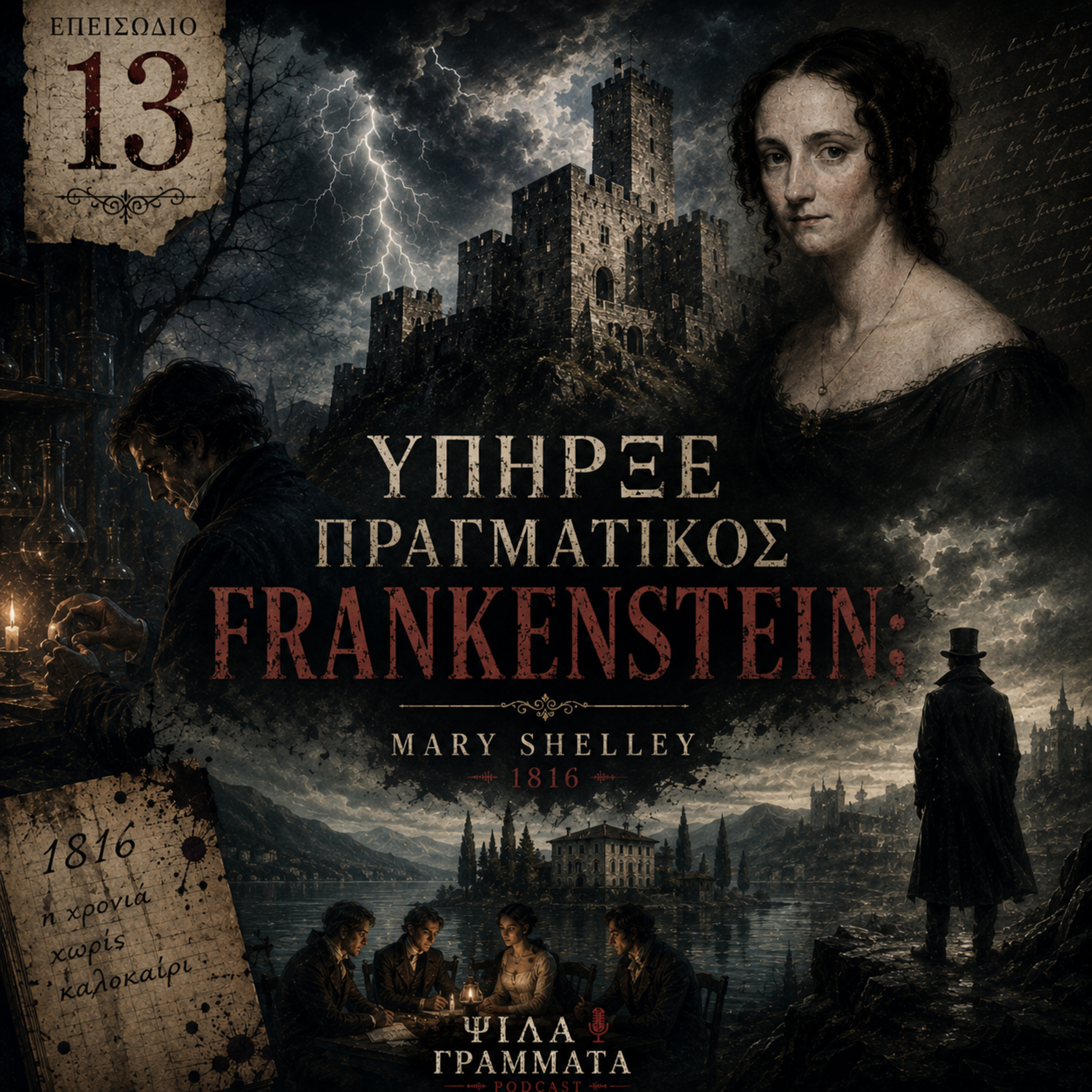 Frankenstein: Υπήρχε πραγματικά; | Το κάστρο, ο αλχημιστής και η Mary Shelley - Επεισόδιο 13- Ψιλά Γράμματα
