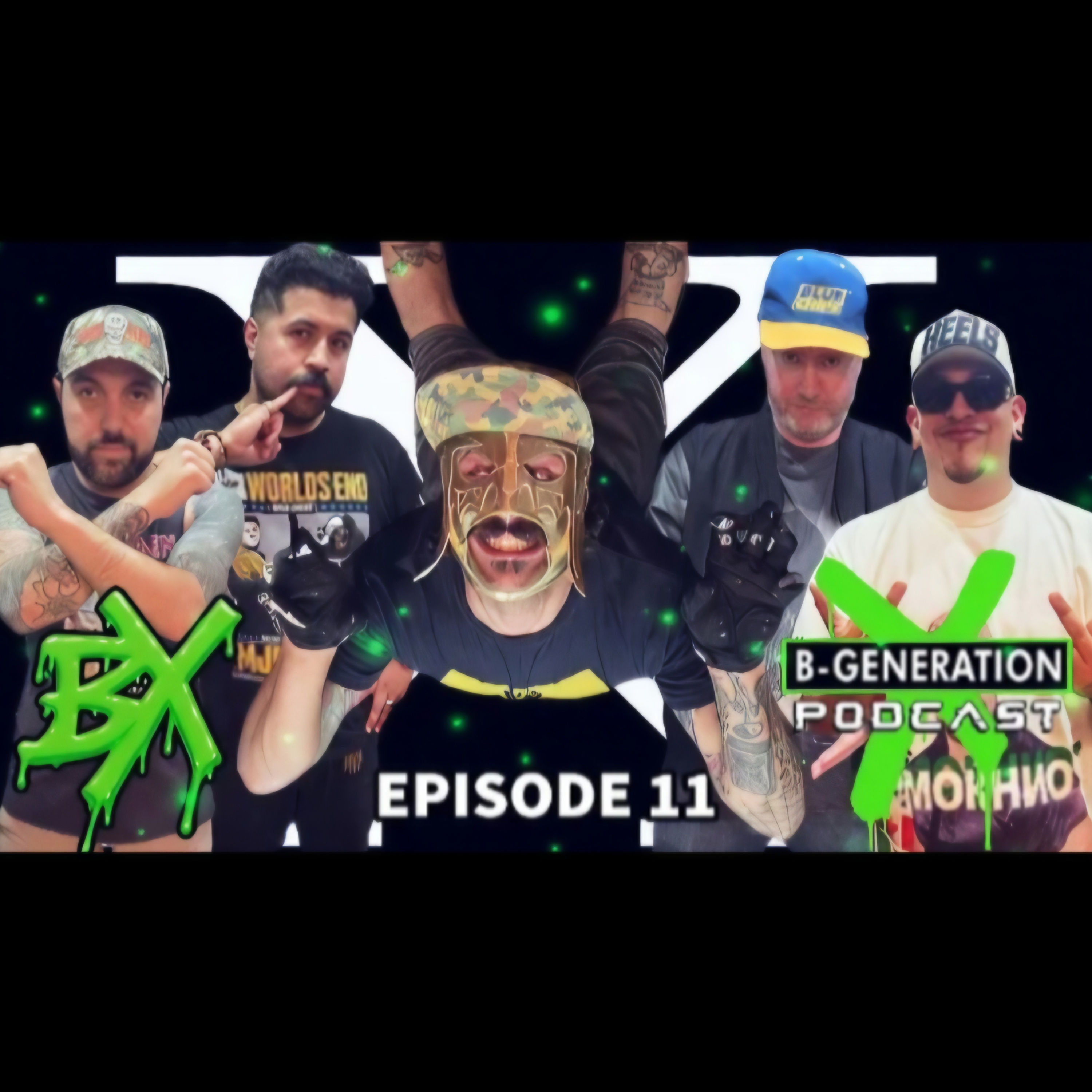 B-Generation X | Ep. 011 | Hip Hop x Wrestling "Bars and Bodyslams" episode artwork