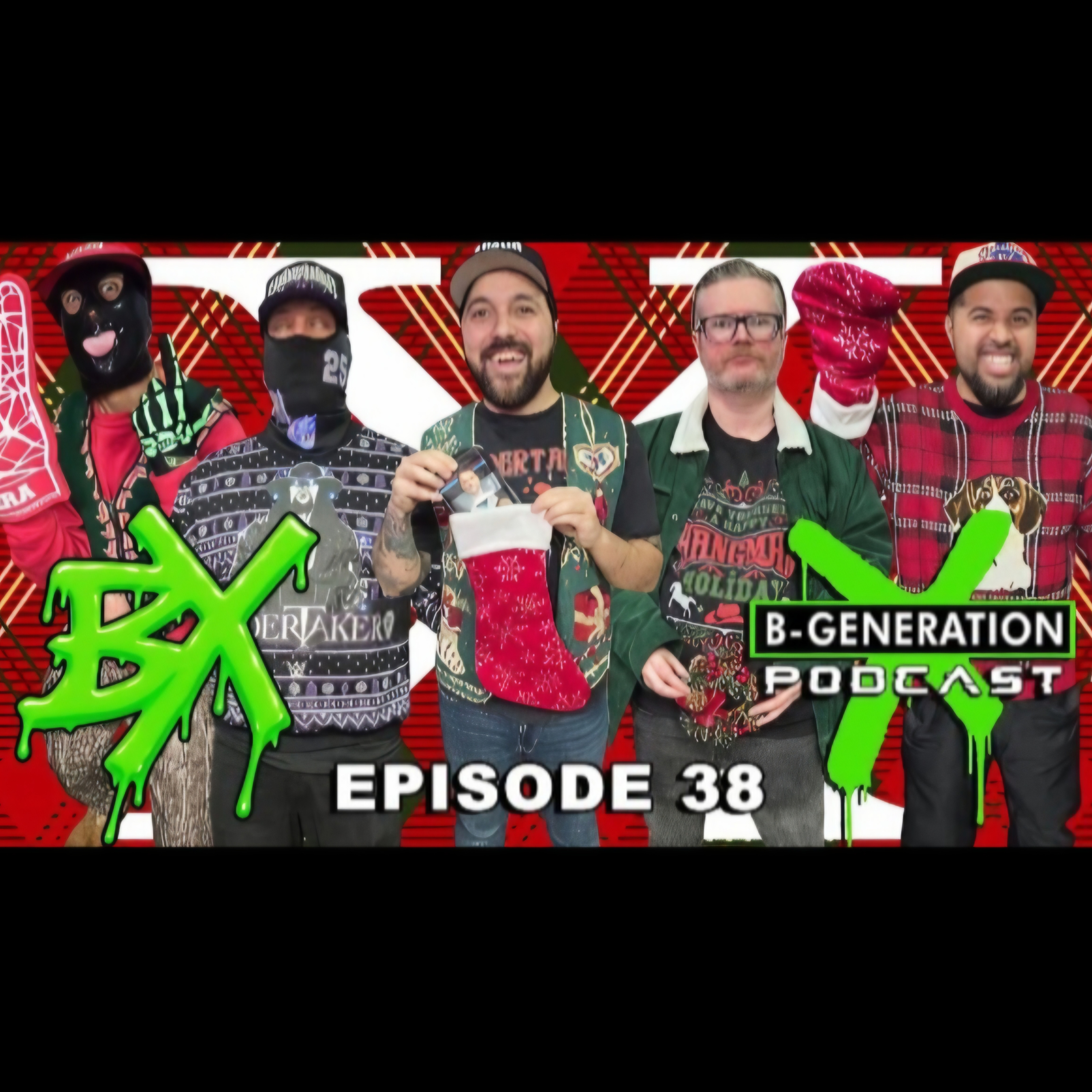 B-Generation X | Ep. 038 | Holiday Spectacular: AEW, JCW, AAA: Guerra de Titanes, House of Glory episode artwork