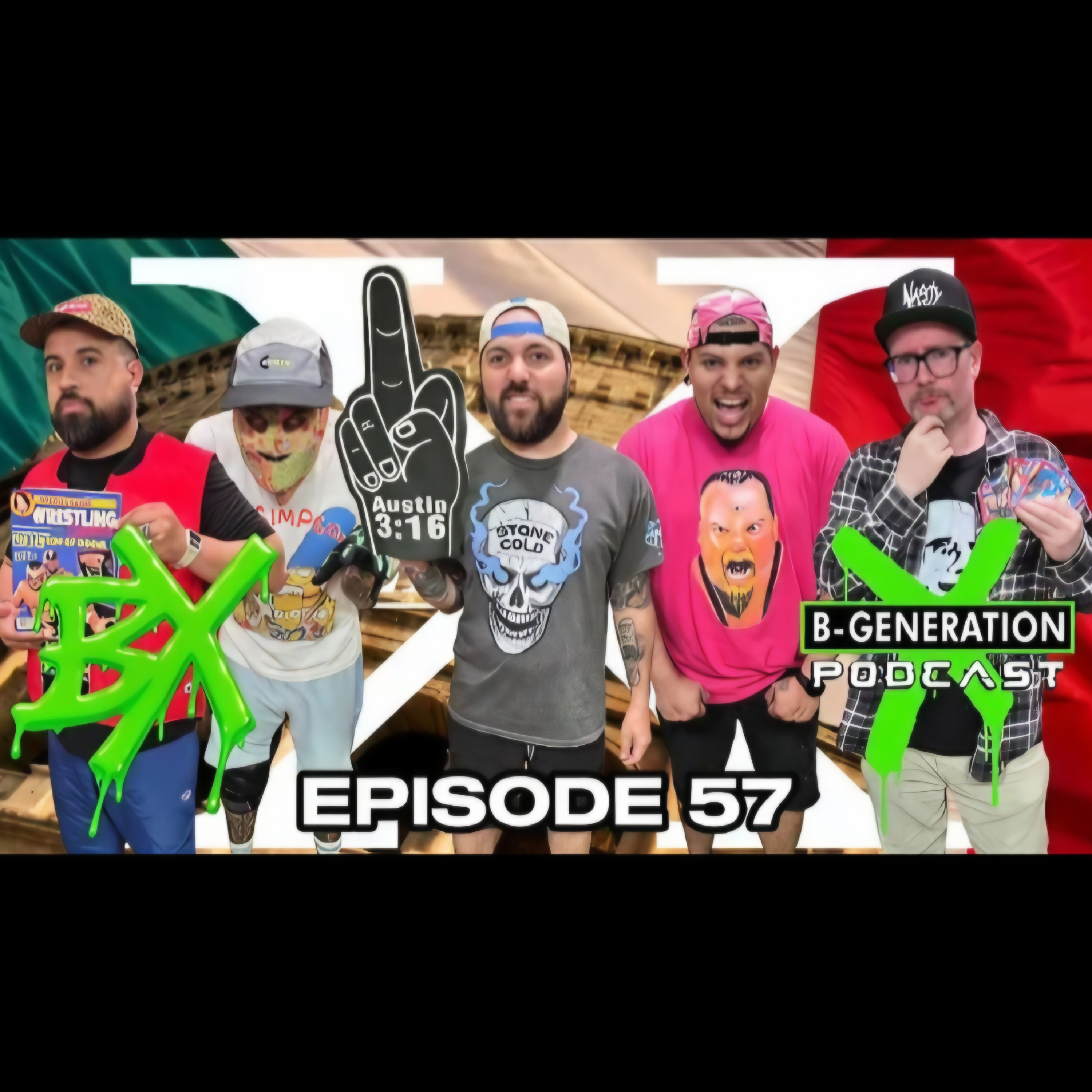 B-Generation X | Ep. 057 | Clash In Italy Predictions, Saturday Nights Main Event Recap, AEW @ NYC episode artwork