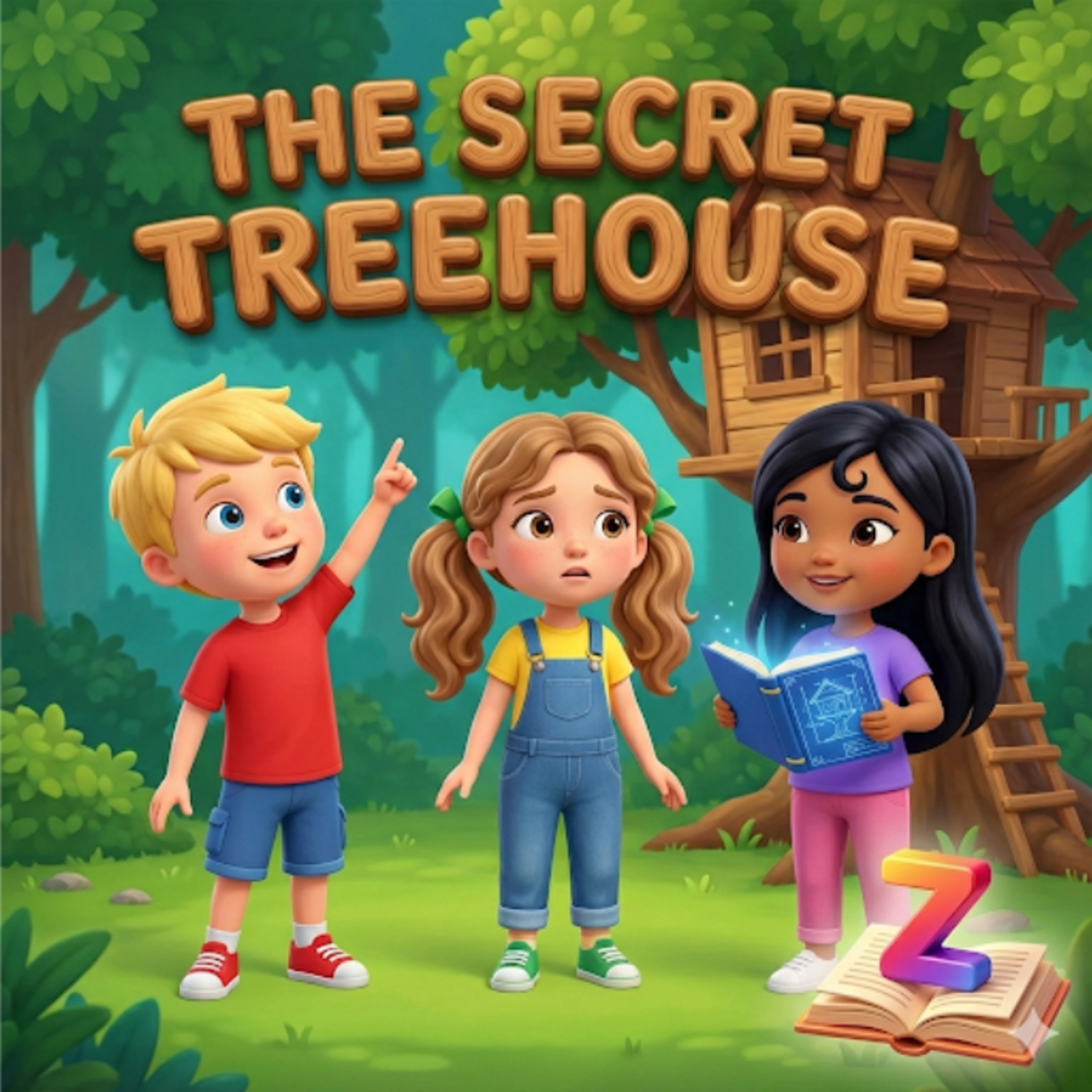 The Secret Treehouse | Zippity Story  episode artwork
