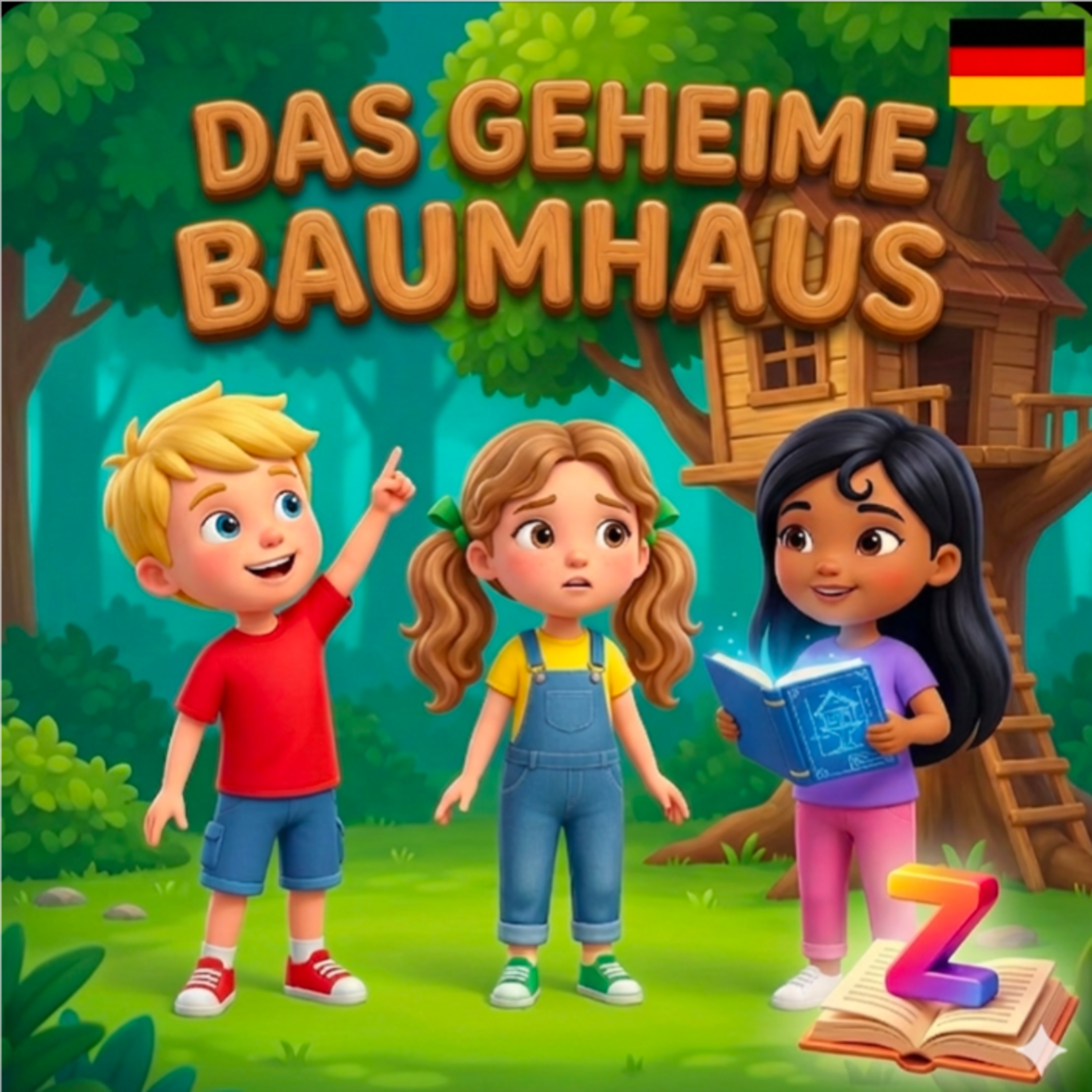 🇩🇪 Das geheime Baumhaus-Abenteuer | Zippity Story für Kinder episode artwork