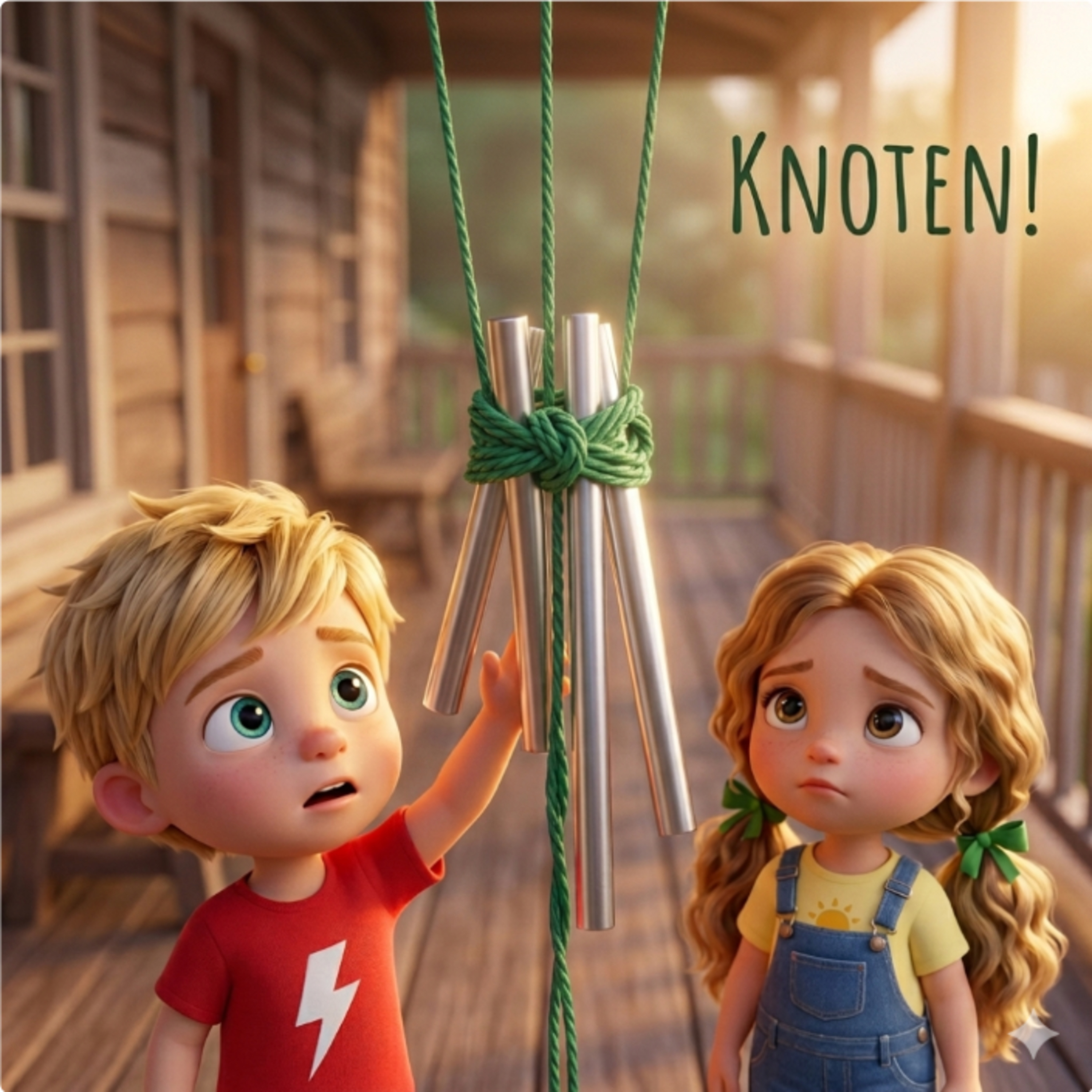 🇩🇪 Das verknotete Klangspiel und das leise Lied 🌙 | Zippity Story  episode artwork