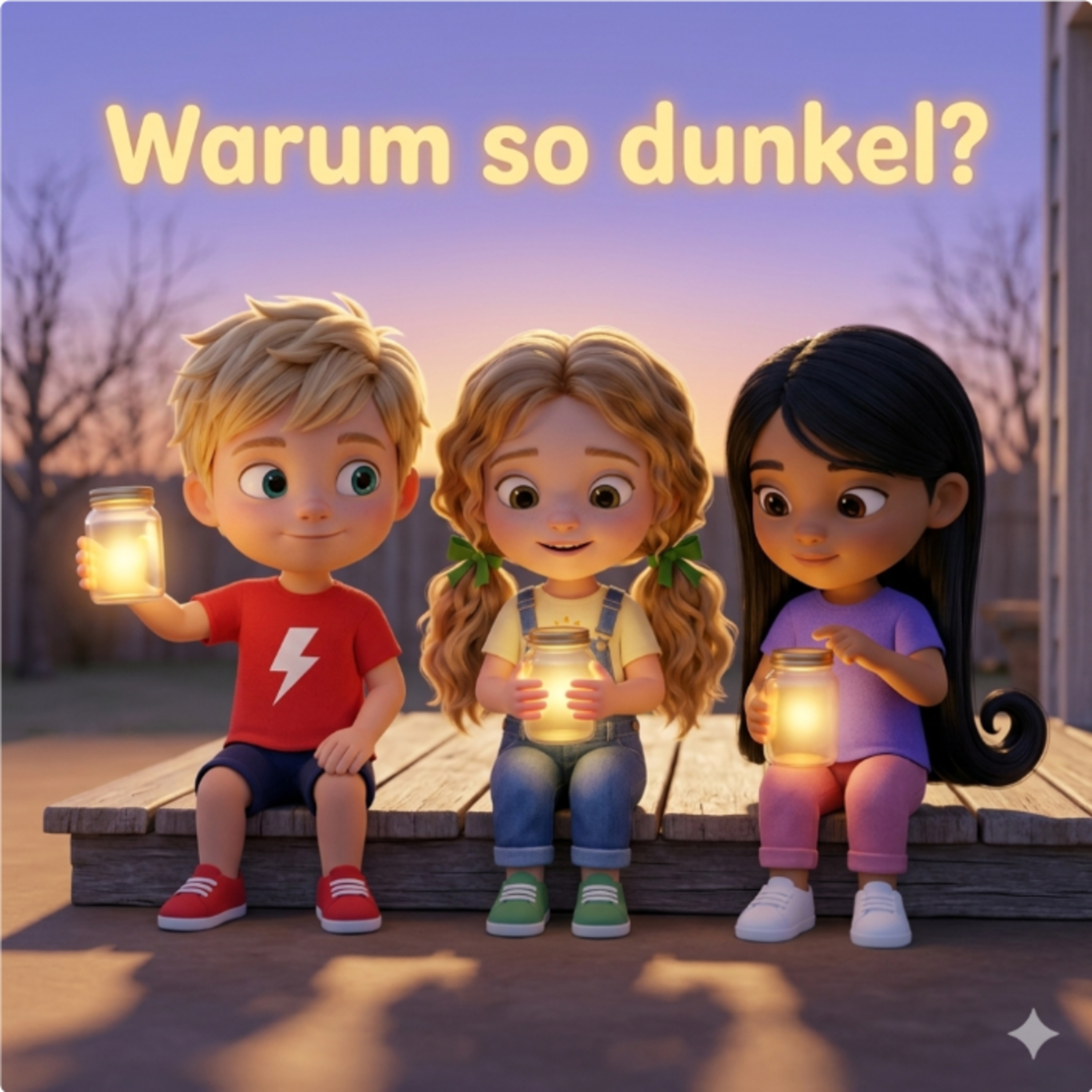  🇩🇪 Warum wird es so schnell dunkel? | Kindergeschichten | Zippity Story  episode artwork