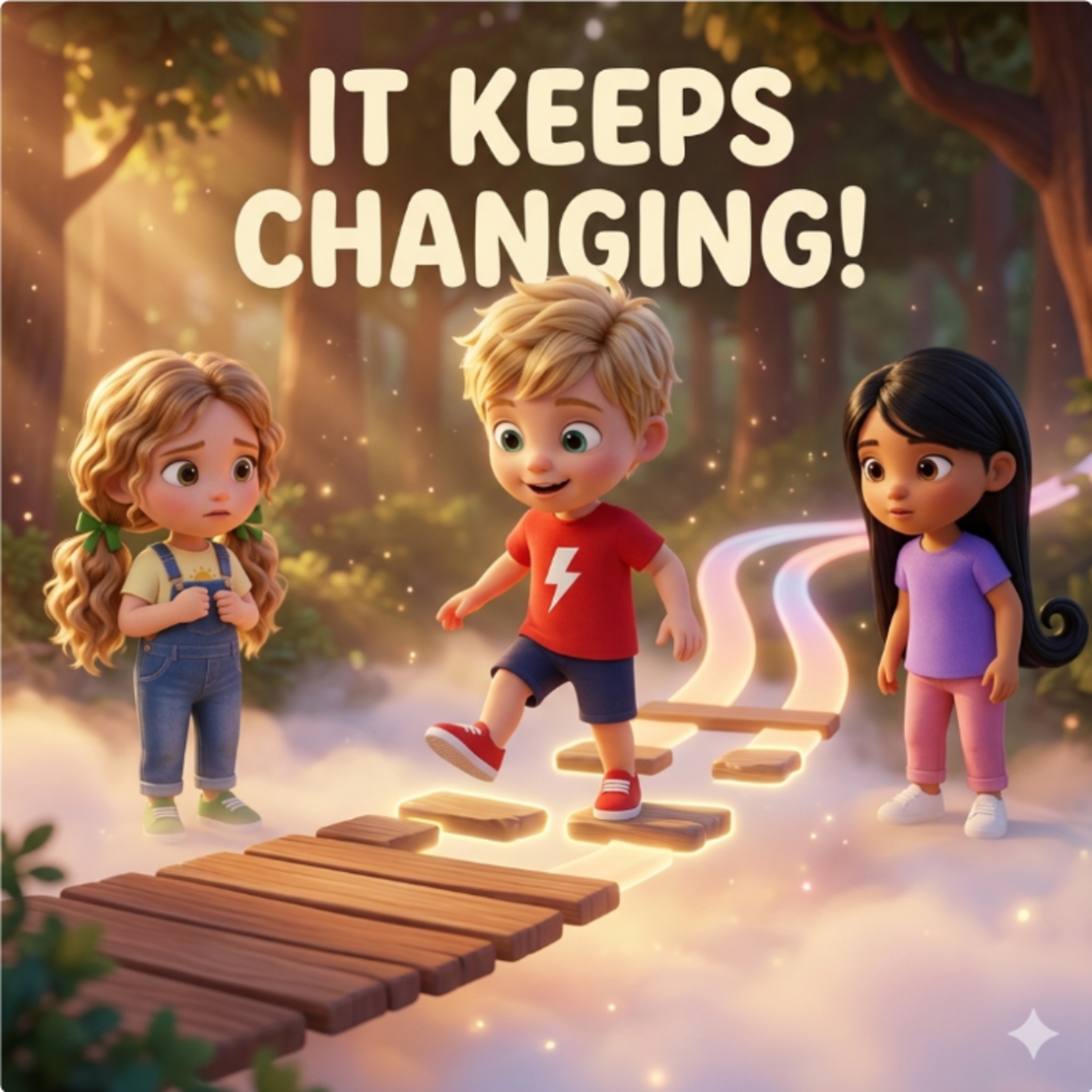 The Bridge That Keeps Changing | A Story About Moving Calmly | Zippity Story  episode artwork