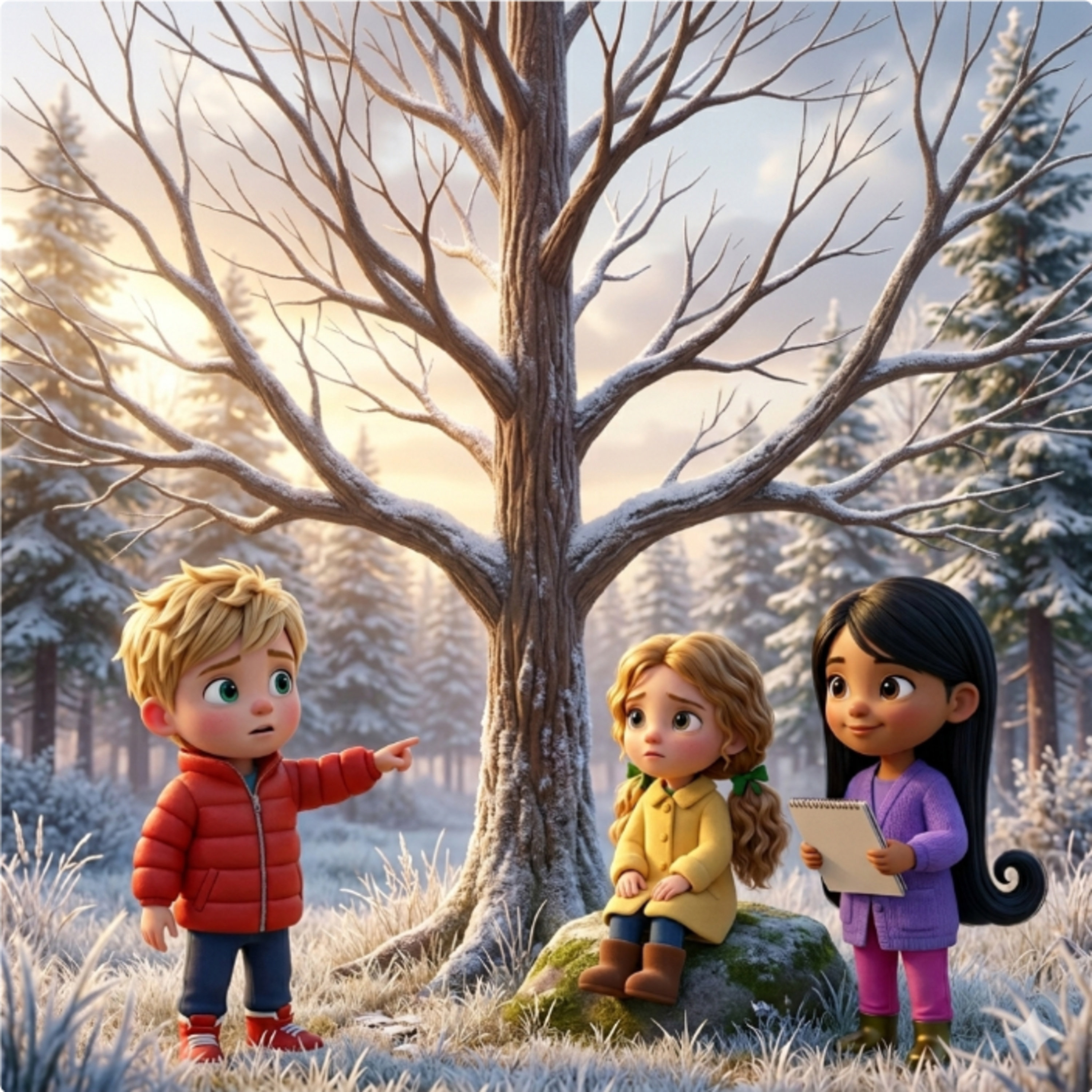 🇩🇪 Der wartende Baum im Whispering Woods | Kindergeschichten| Zippity Story  episode artwork
