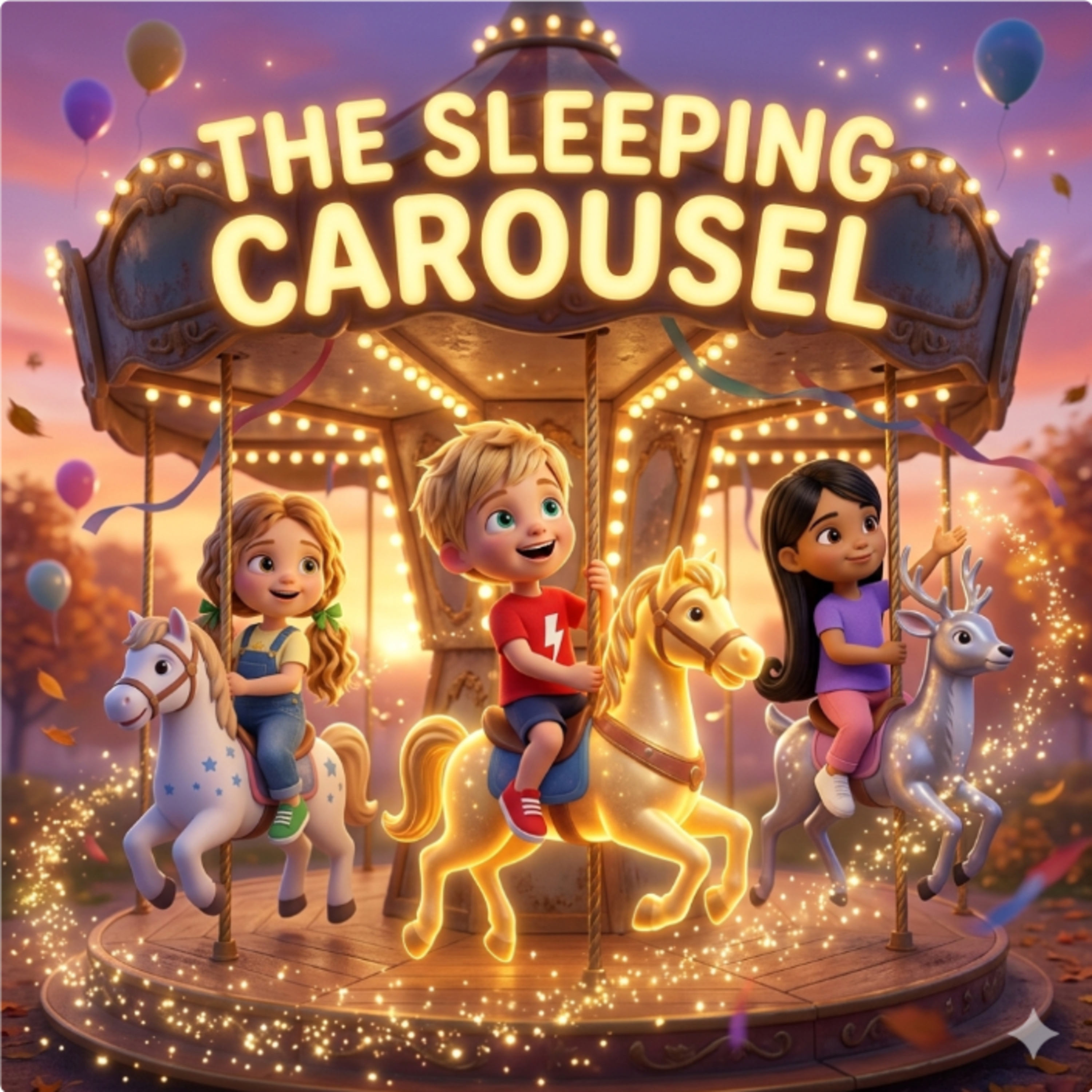 The Sleeping Carousel 🌙✨ | Magical Bedtime Story for Kids | Zippity Story  episode artwork