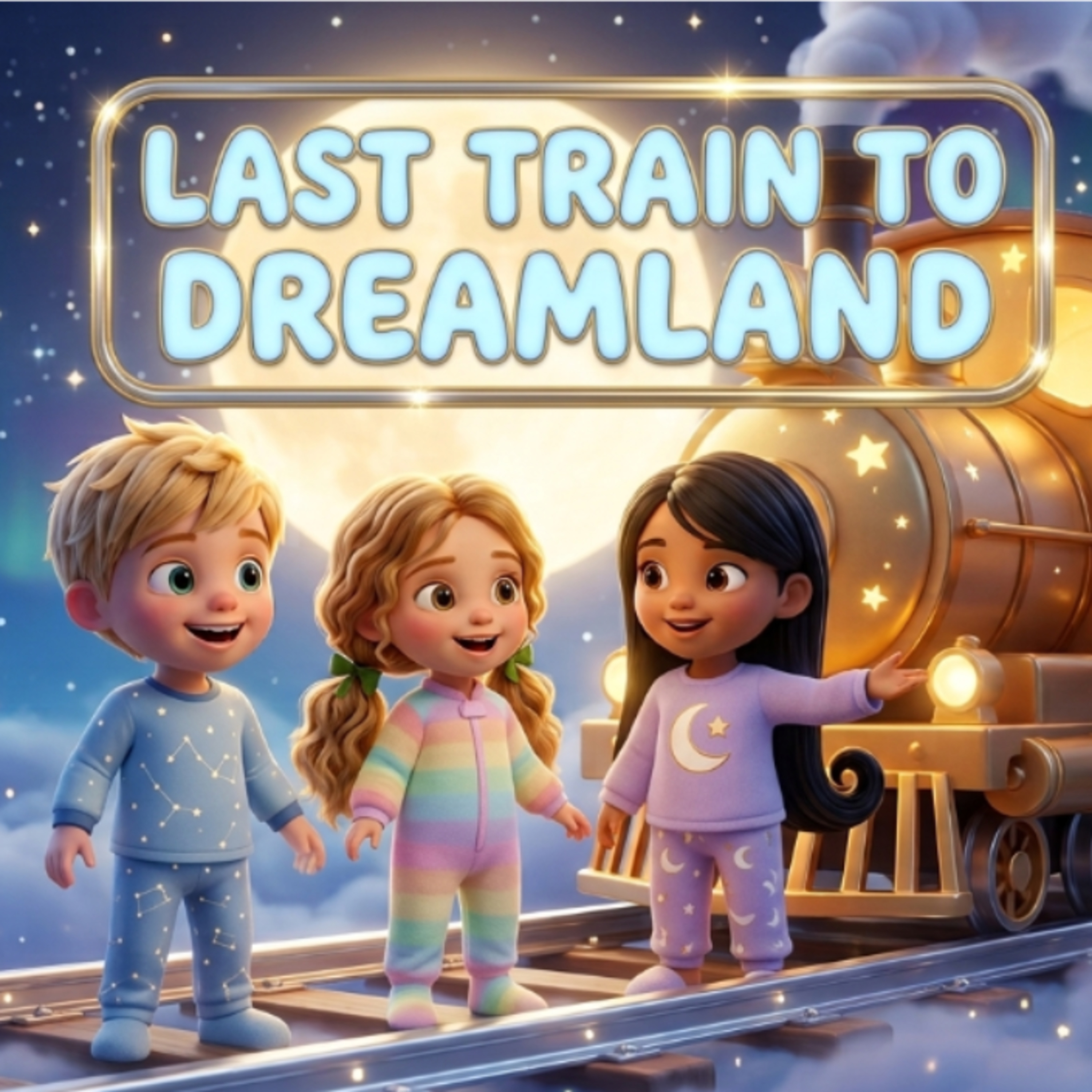 The Sleepy Train to Dreamland 🌙🚂 | A Magical Bedtime Story for Kids | Zippity Story episode artwork