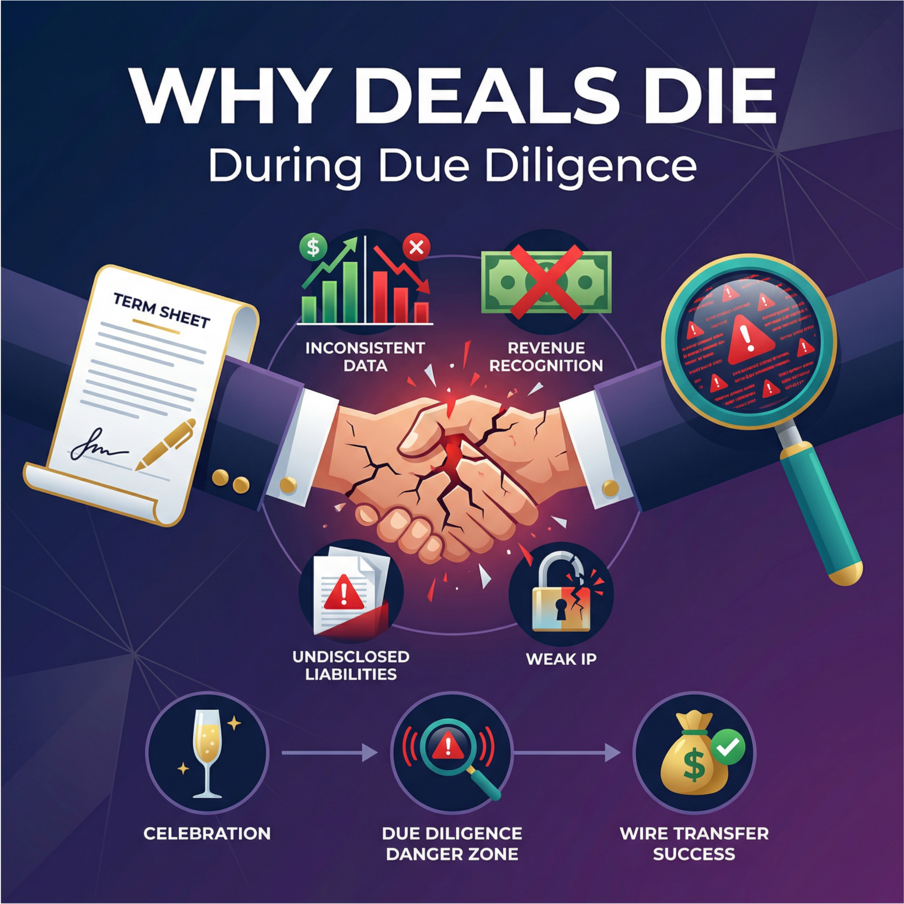 8.Why Deals Die During Due Diligence: The Trust Test Every Founder Fails - FinanceWalls Podcast episode cover art