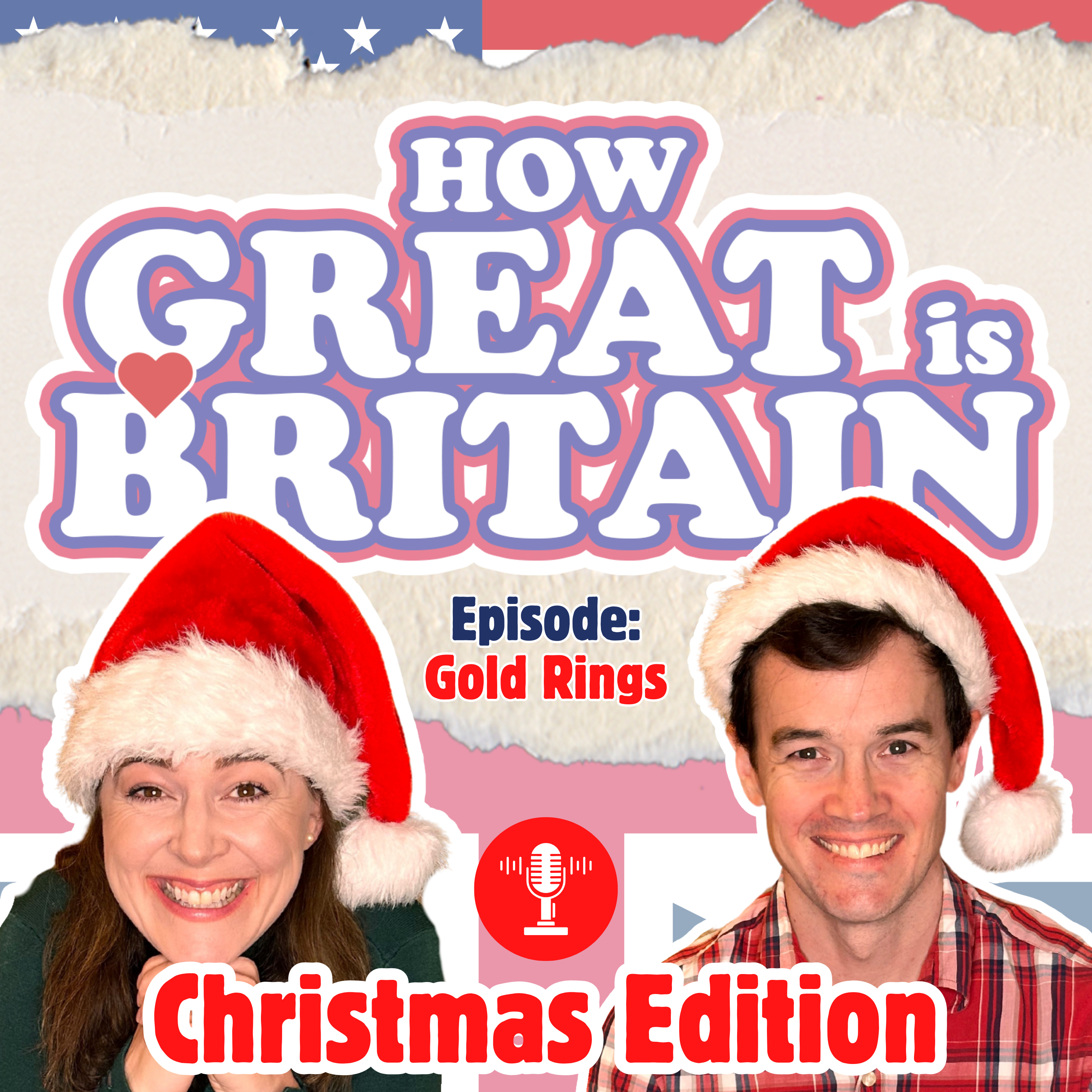 Our First British Christmas episode artwork