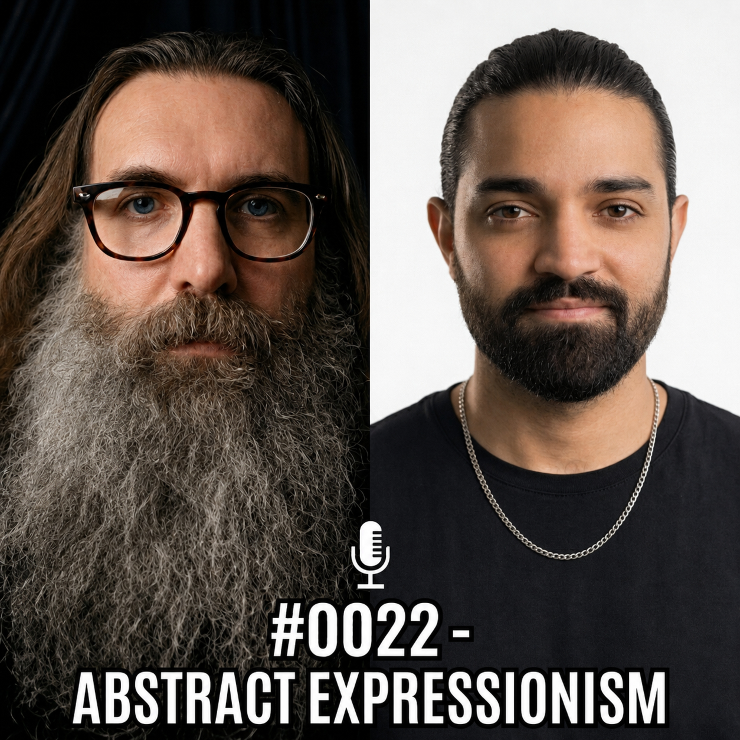0022 - abstract expressionism (Art) - Gabriel Santiago (Music Producer/Software Developer) episode artwork