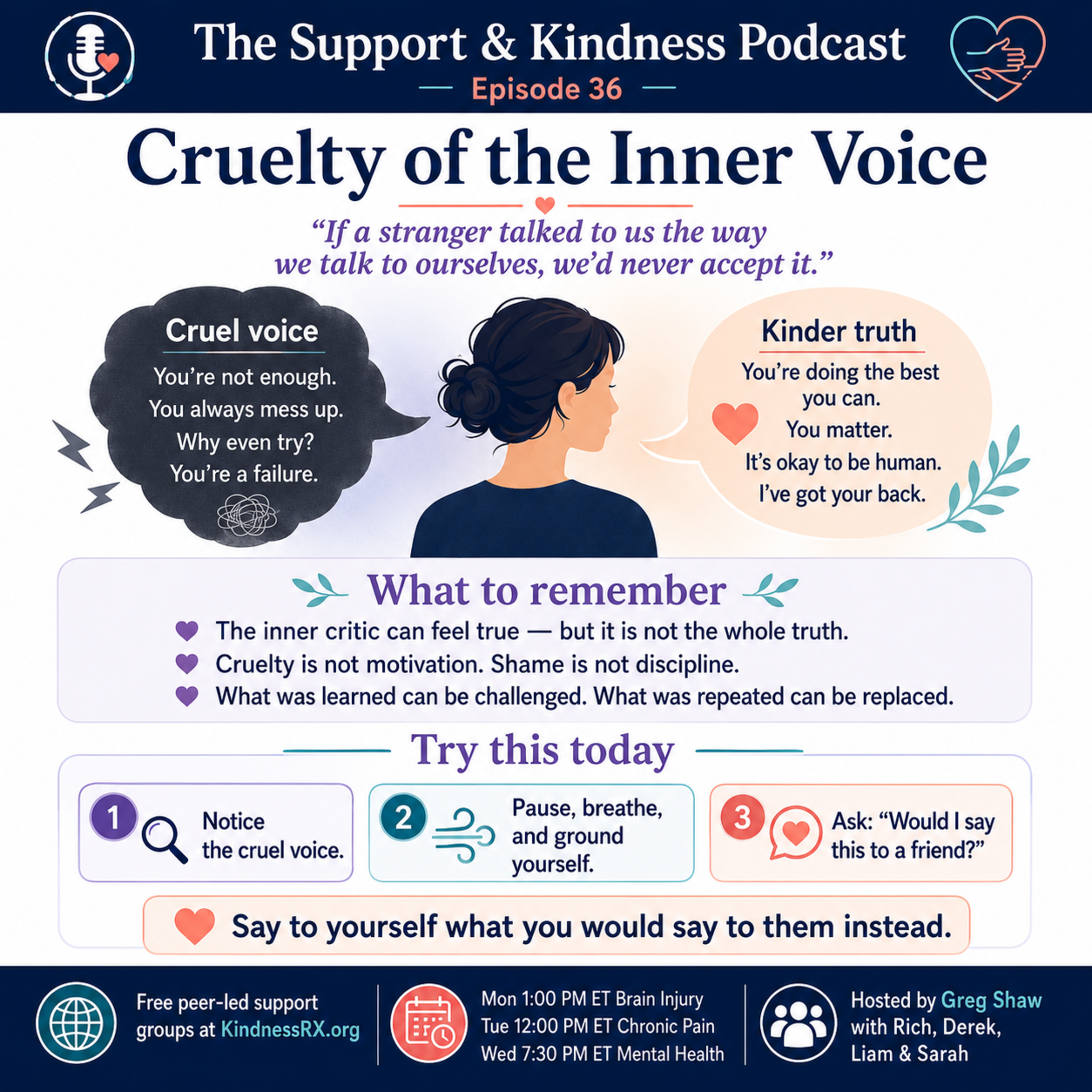 Episode 36 Cruelty of The Inner Voice episode artwork