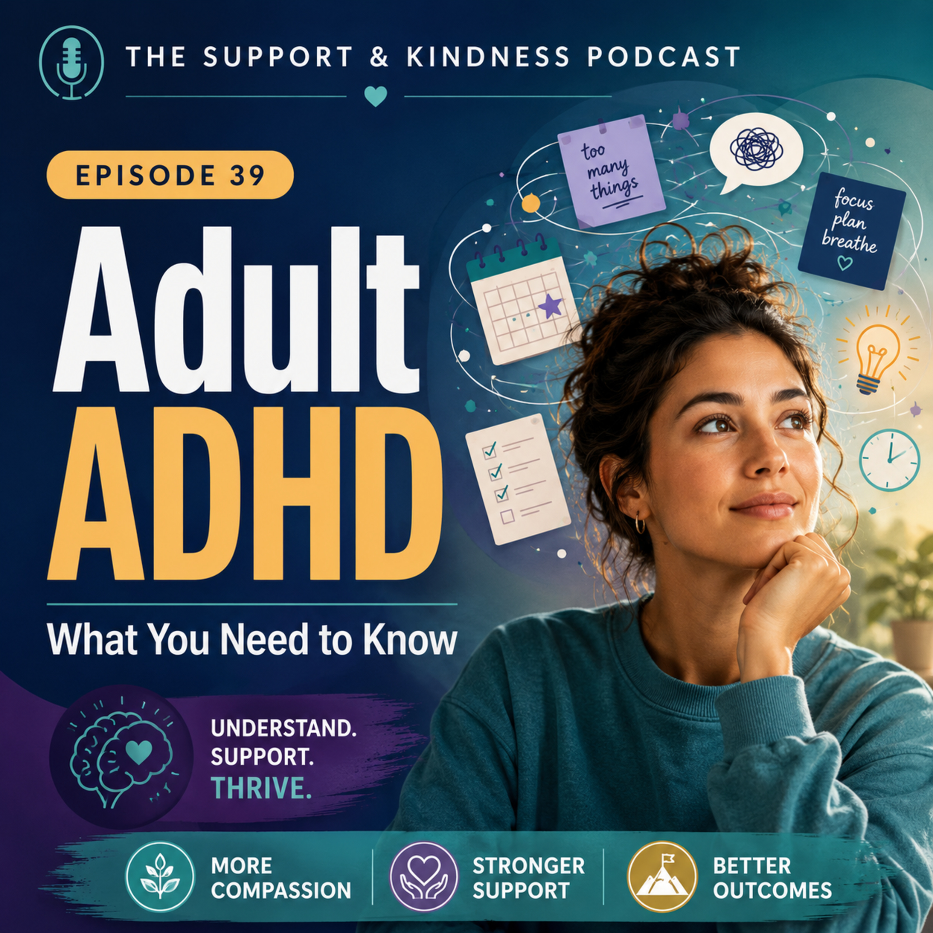 Episode 39: Adult ADHD — What You Need to Know episode artwork