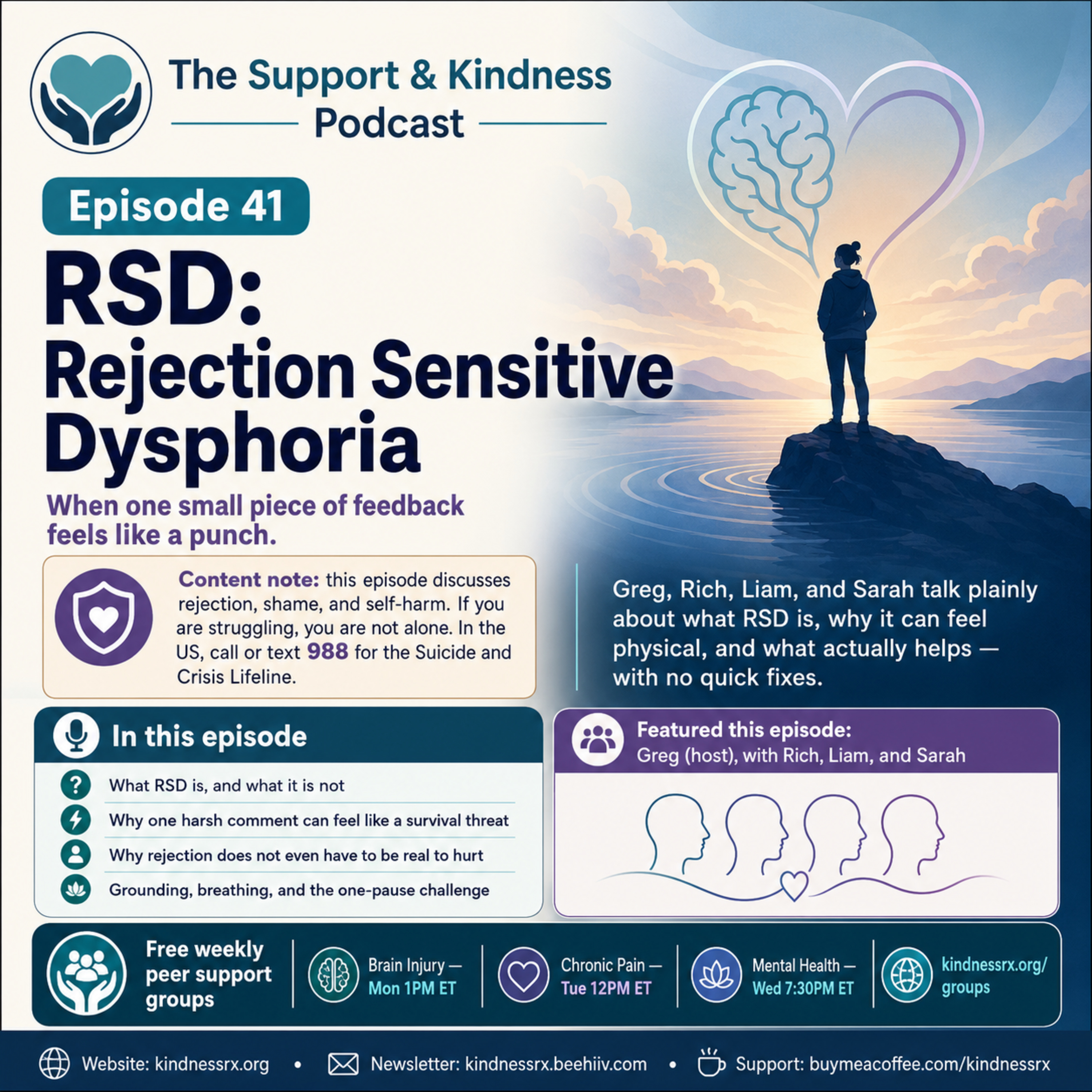 Episode 41: RSD: Rejection Sensitive Dysphoria episode artwork