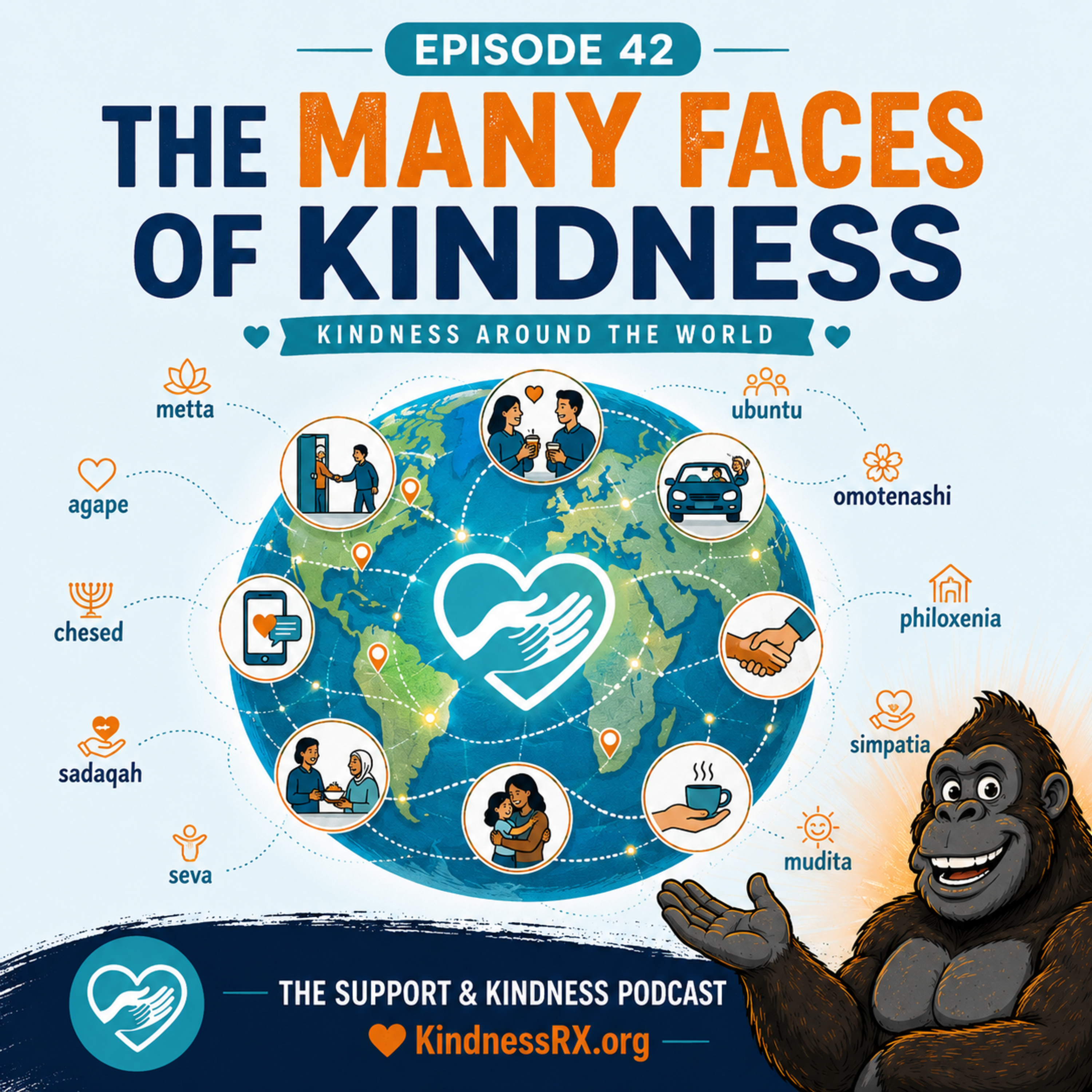 Episode 42: The Many Faces of Kindness episode artwork